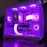 The Yeti! ❄️ – Ryzen 5 7500F • RTX 3070 Ti • 32GB DDR5 6000 • Temp Display • 1440p Gaming PC