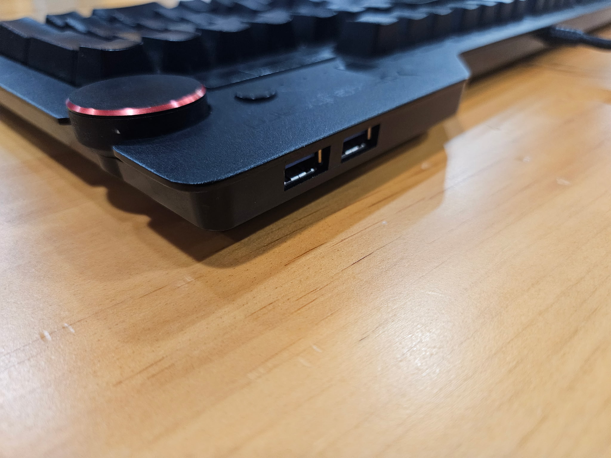 Das Keyboard 4 Ultimate mechanical keyboard.