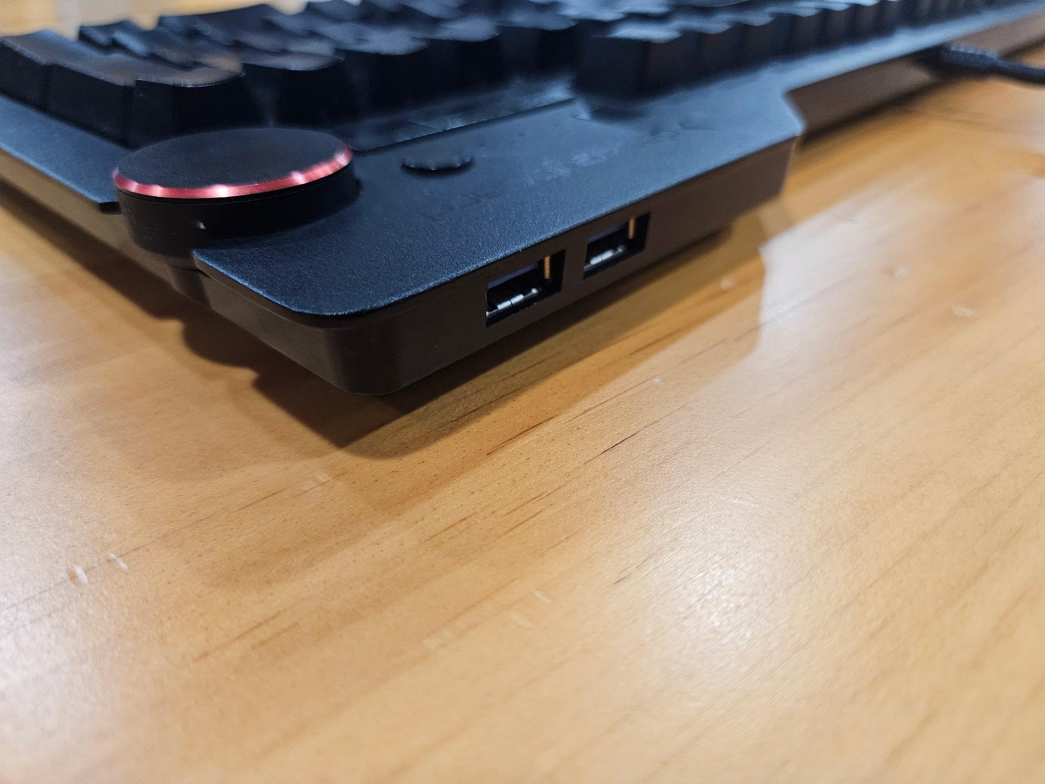 Das Keyboard 4 Ultimate mechanical keyboard.