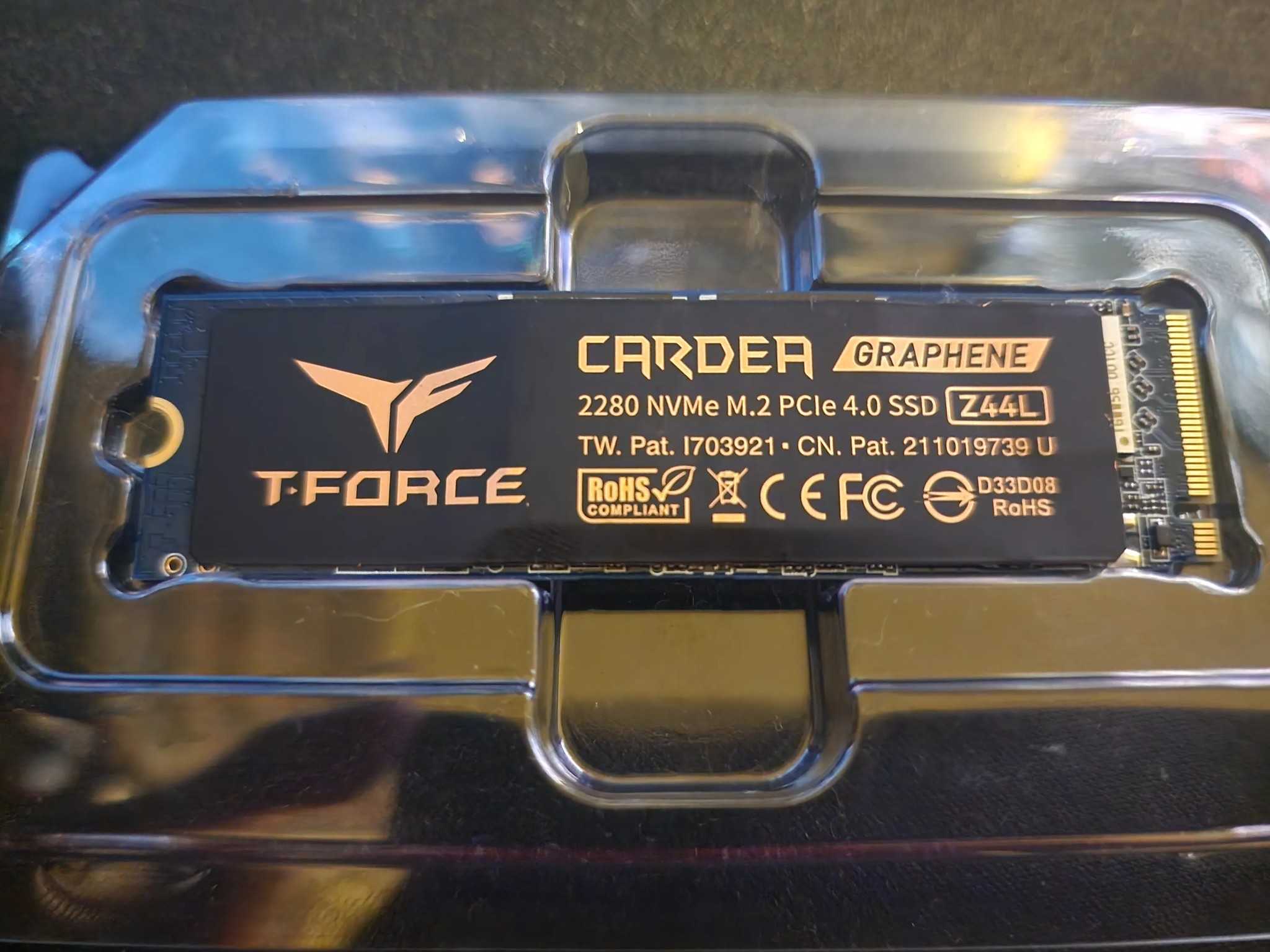 Teamgroup 1tb CARDEA Z44L M.2 PCIe SSD