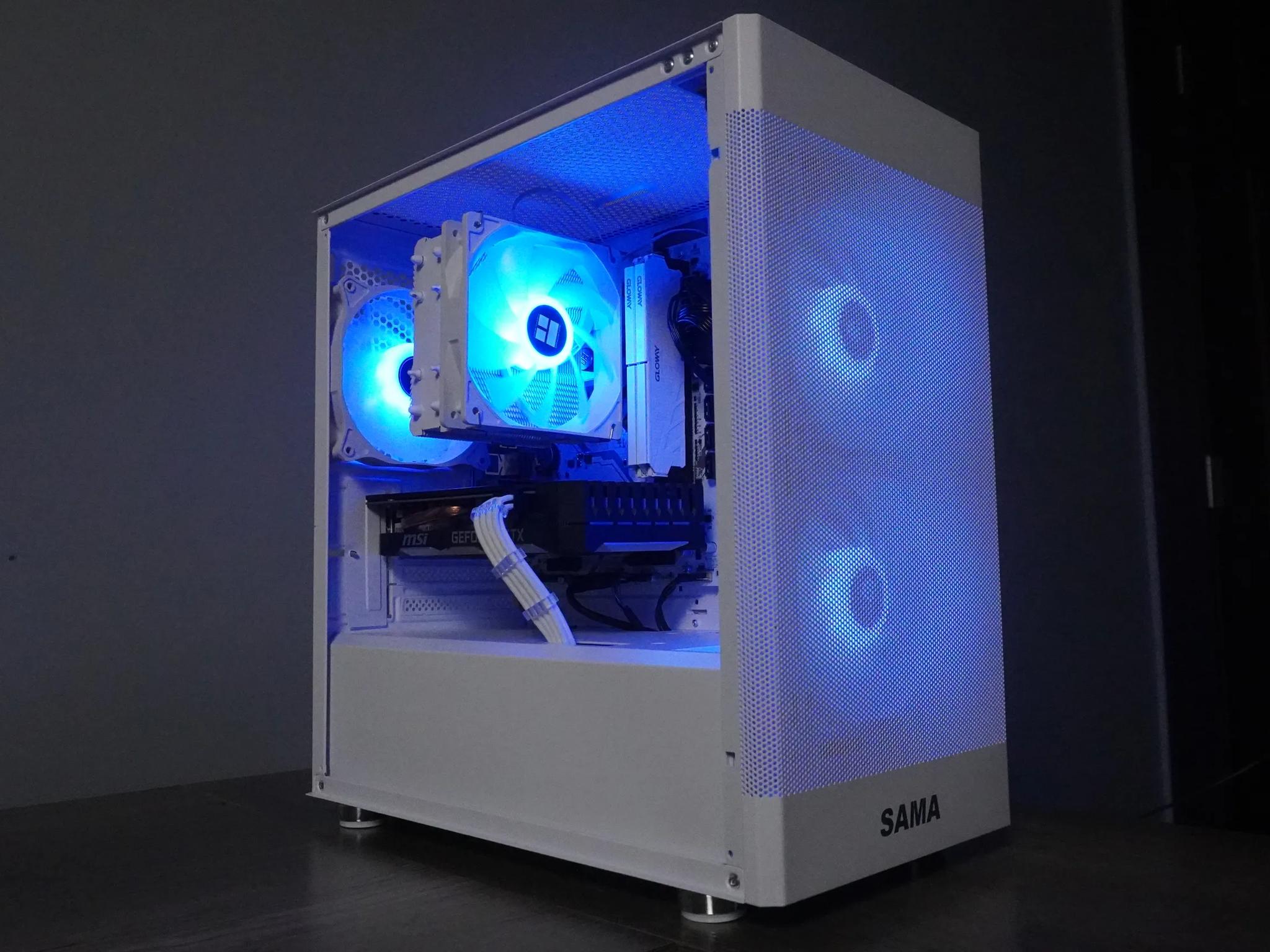 🤍ALL WHITE🤍 1080p GAMING MACHINE 💚GTX 1660 Super 🧡 Ryzen 5 2600x | 16GB | 1TB | WIFI