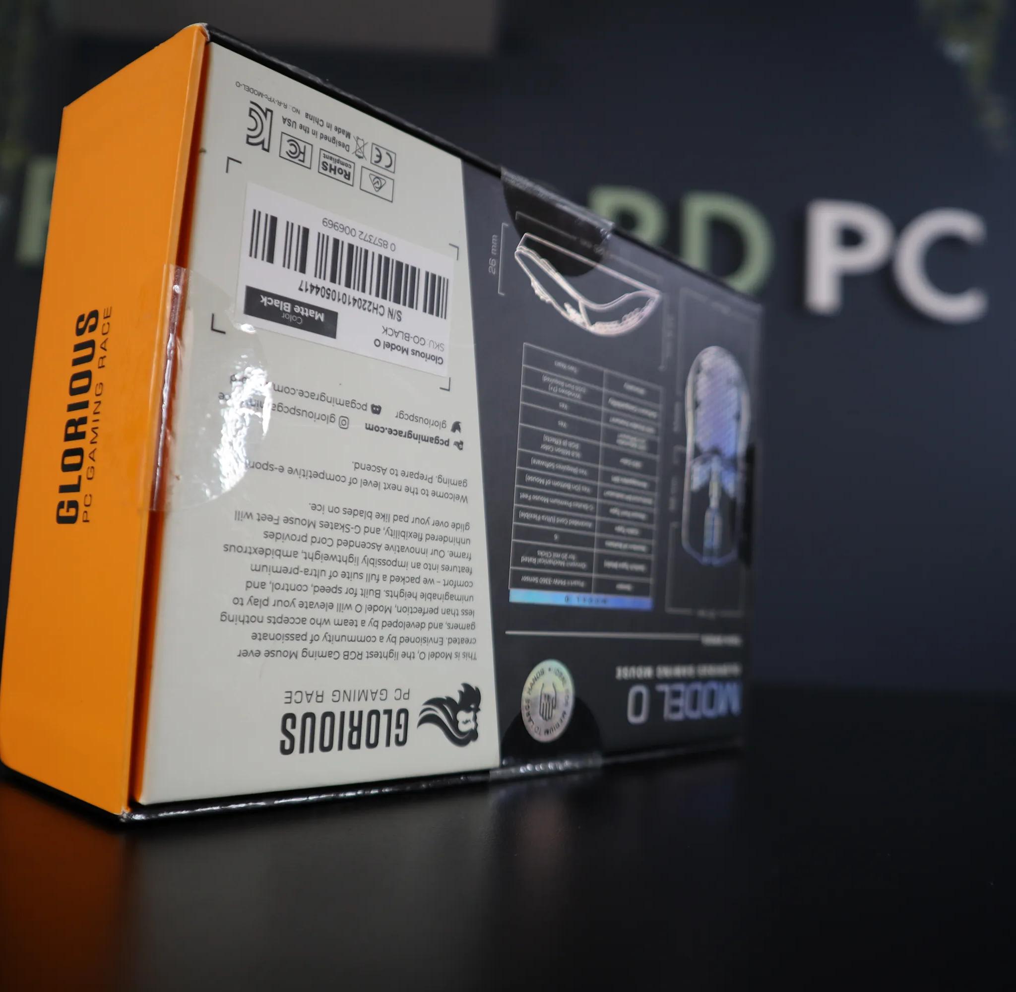 BRAND NEW GLORIOUS MOUSE | MODEL 0 | BLACK | SEALED IN BOX!