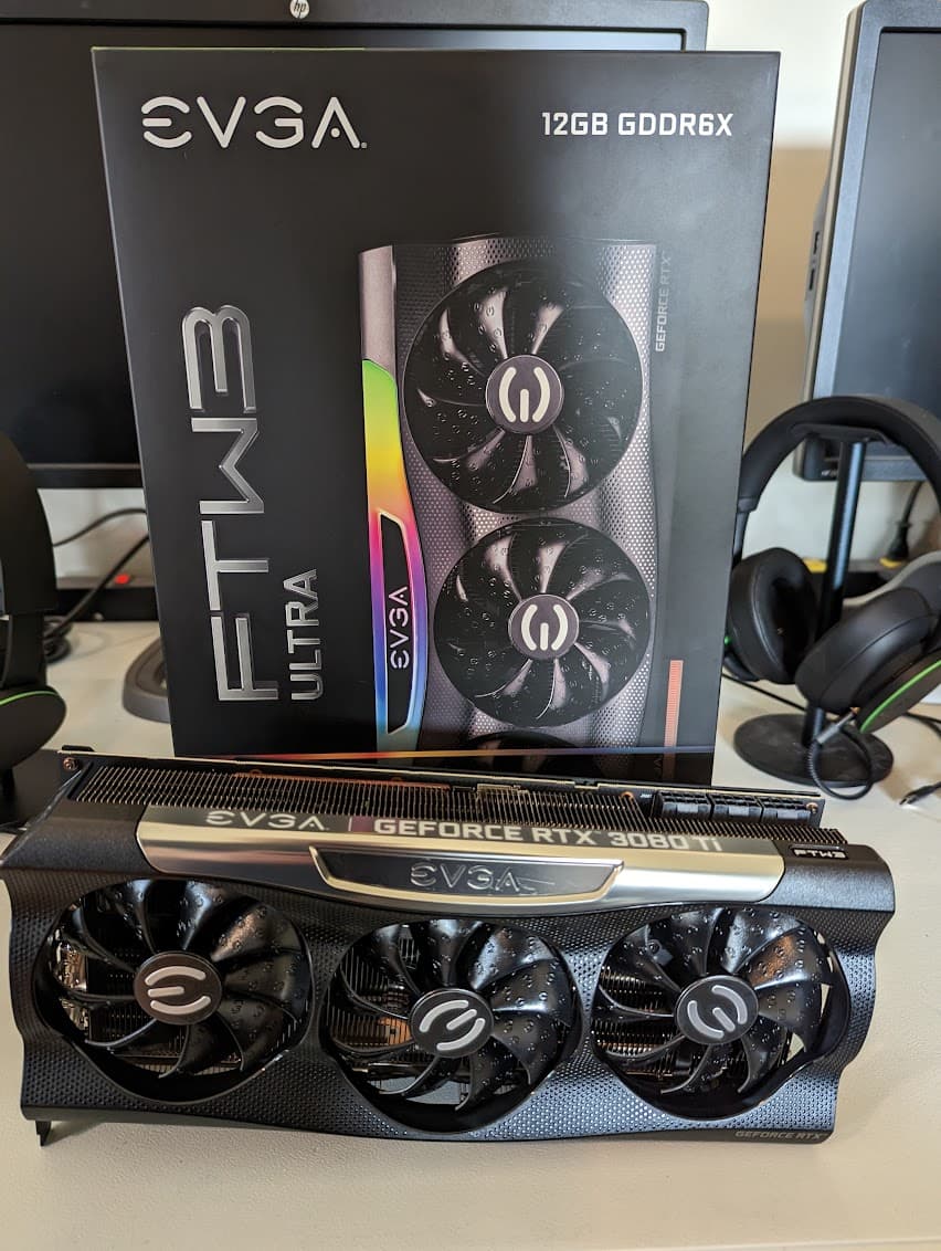 EVGA NVIDIA GeForce RTX 3080 Ti FTW3 ULTRA 12GB GDDR6X Graphics Card