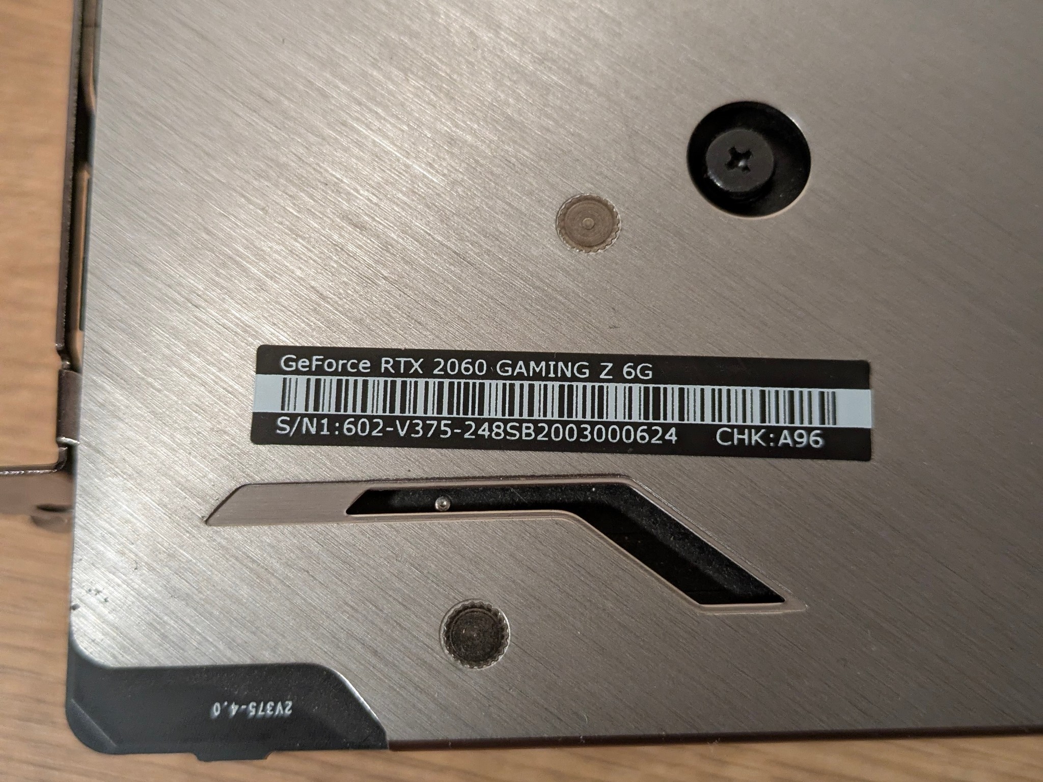 RTX 2060 6gb MSI GAMING Z - Used - 1080p, 1440p - Value