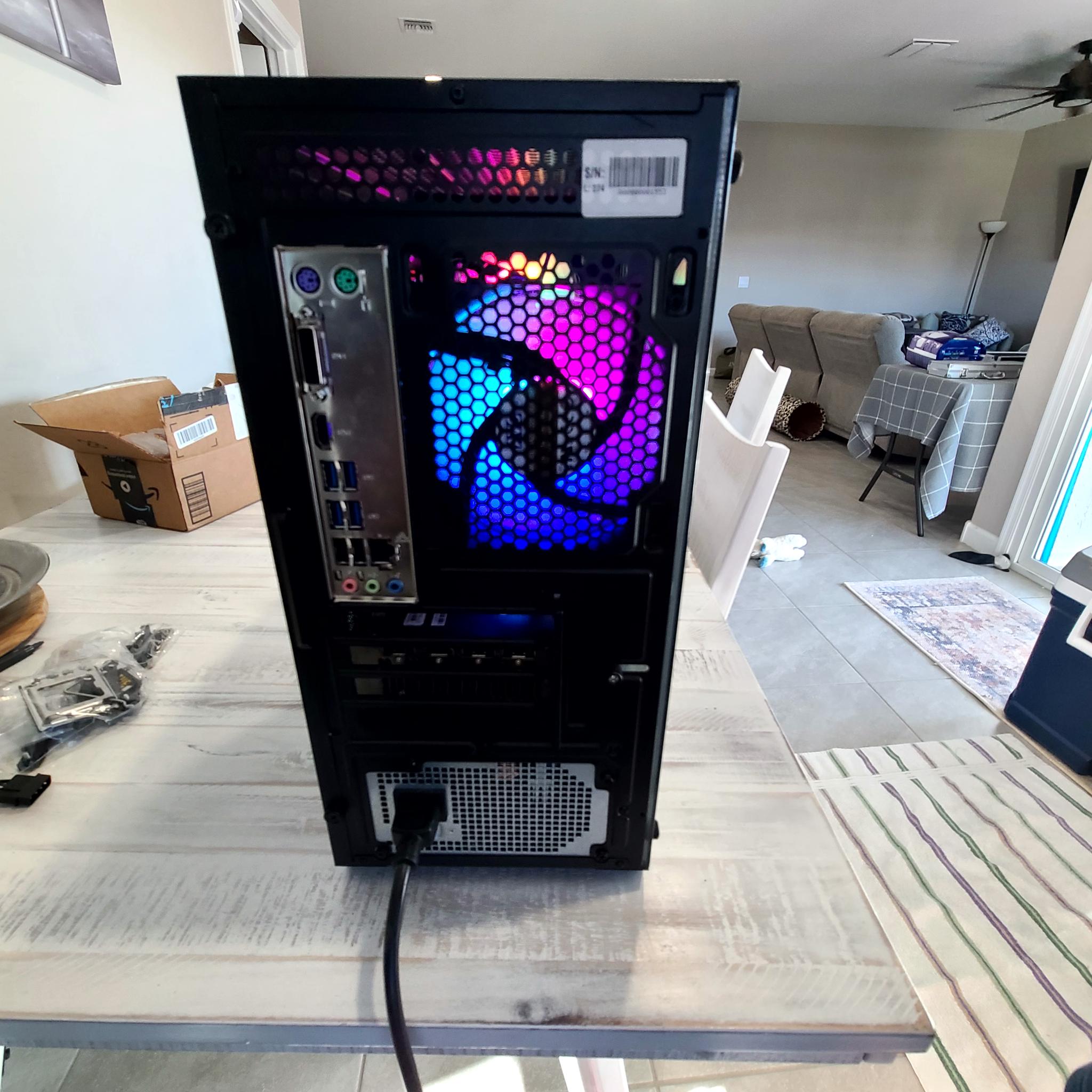 Beginners tier gaming computer