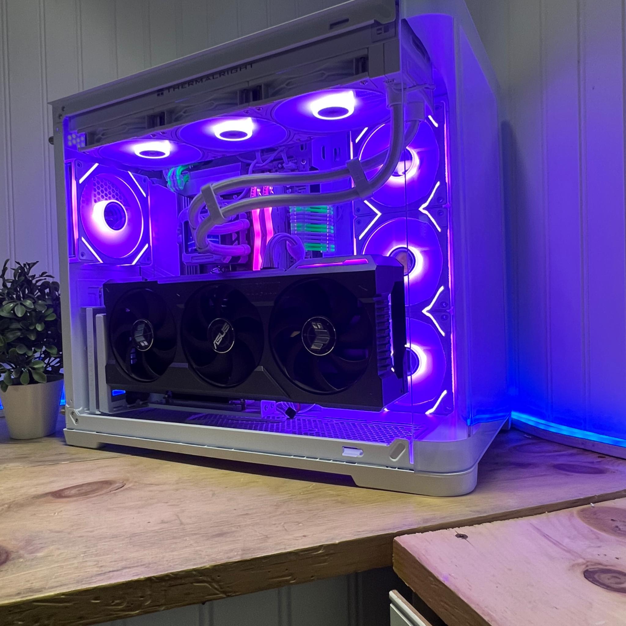 NOT FOR THE FAINT OF ❤️ PC🔥4k SLAYER V1🔥 9800x3d/4090/32g DDR5/2TB NVME/X870/1000w B TIER PSU