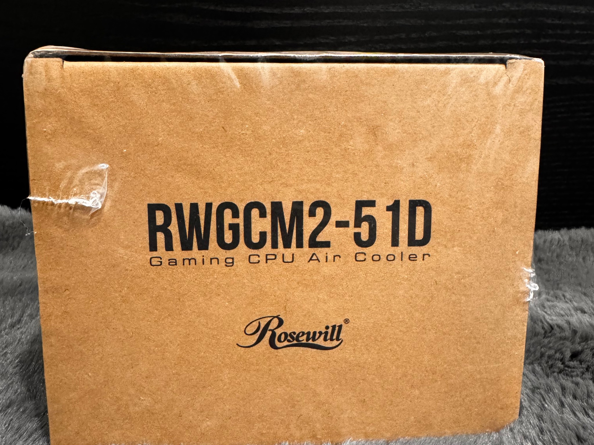 Rosewill cpu cooler w/ cpu temp & fan speed display