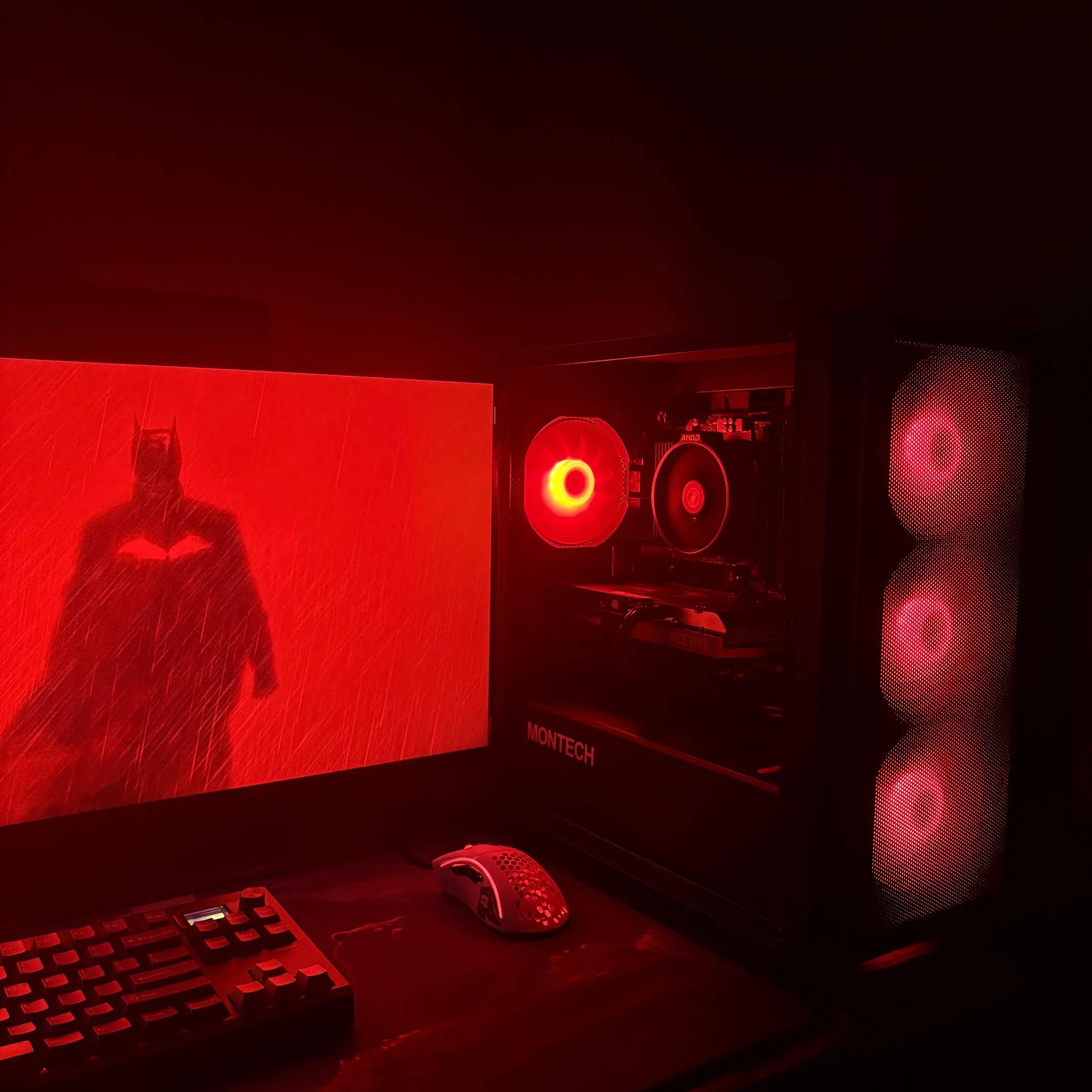 Gaming PC | 3060 12gb | Ryzen 5 3600 | Montech Air 100 | Wifi & Ethernet | Air Cooled | Fortnite