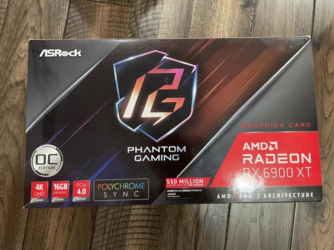 ASRock RX 6900 XT PHANTOM GAMING D AMD