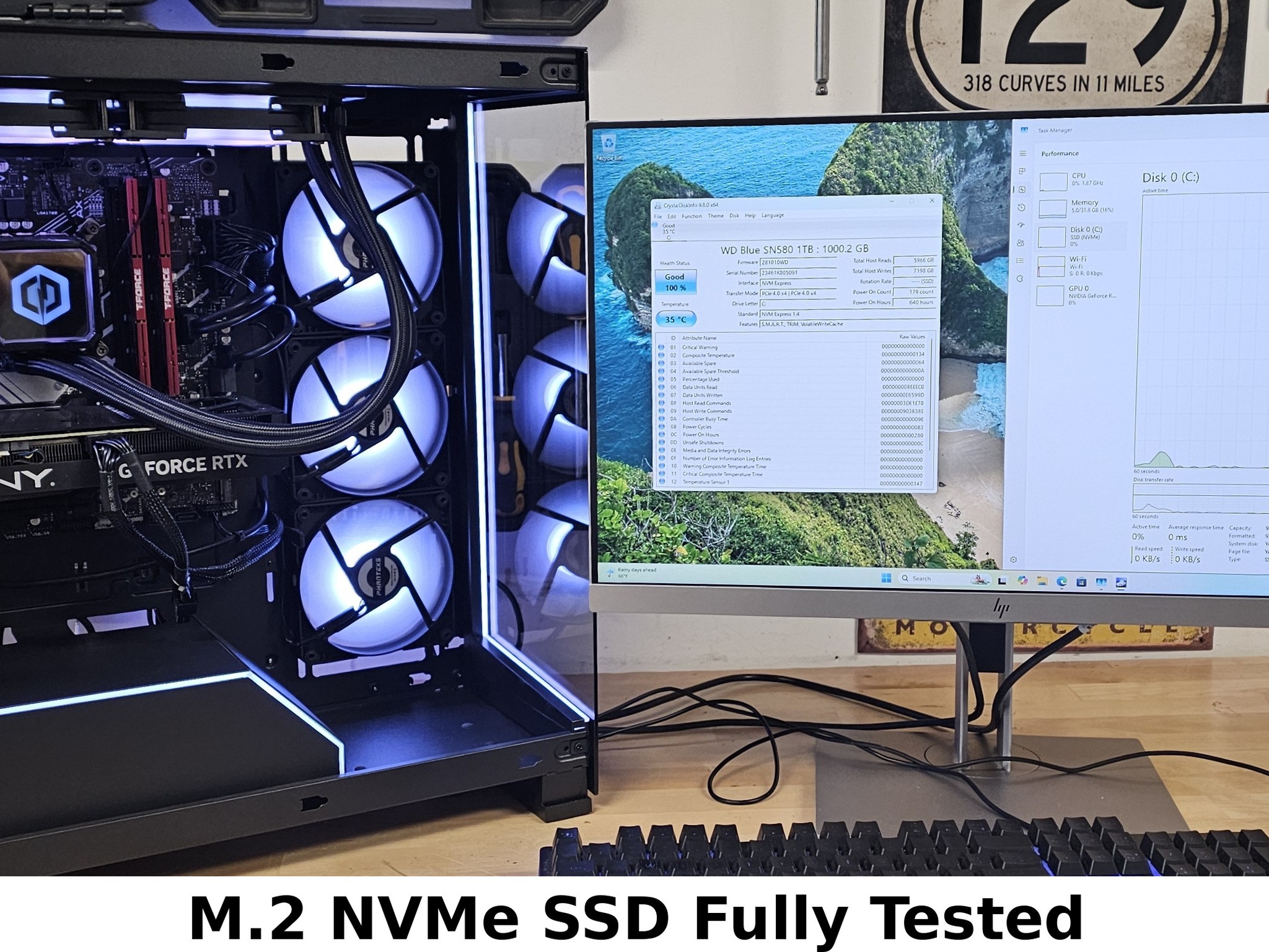 1TB NVMe M.2 SSD WD Blue
