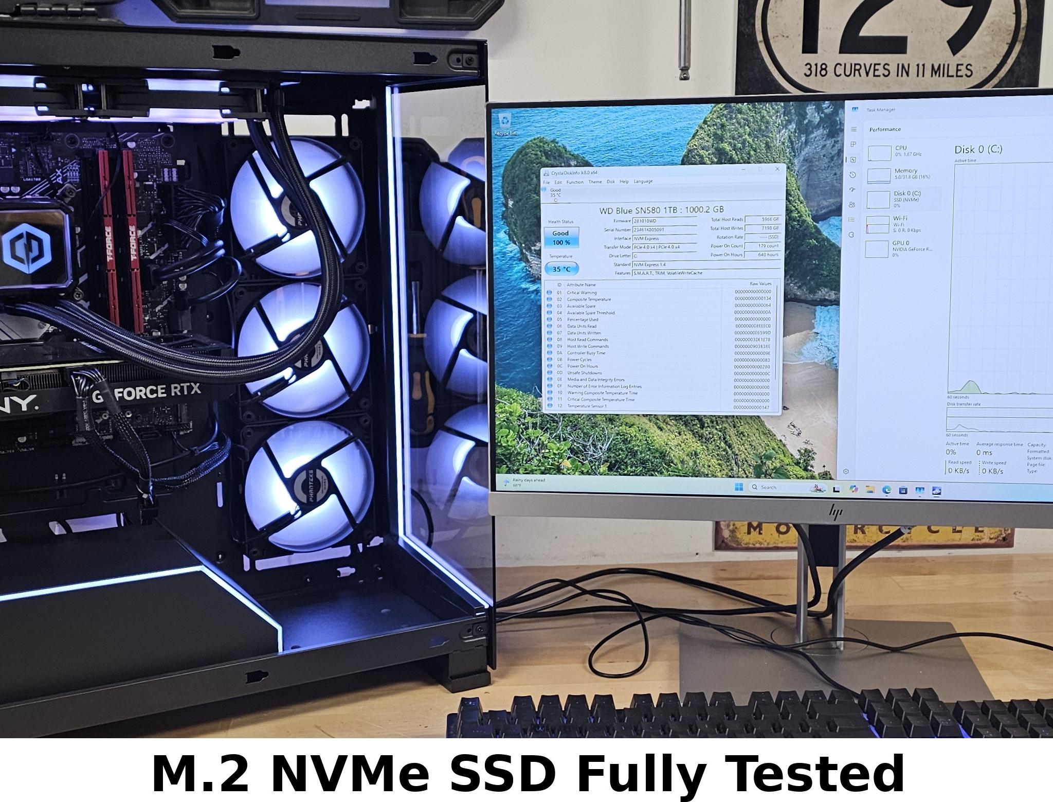 1TB NVMe M.2 SSD WD Blue