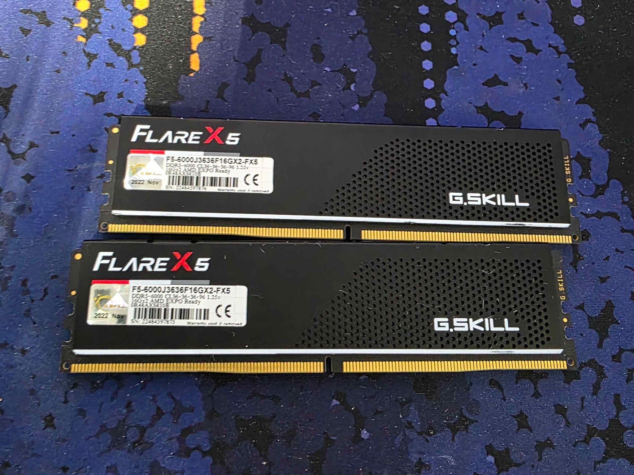 G.Skill Flare X5 Series 32GB (2 x 16GB) DDR5-6000 PC5-48000 CL36