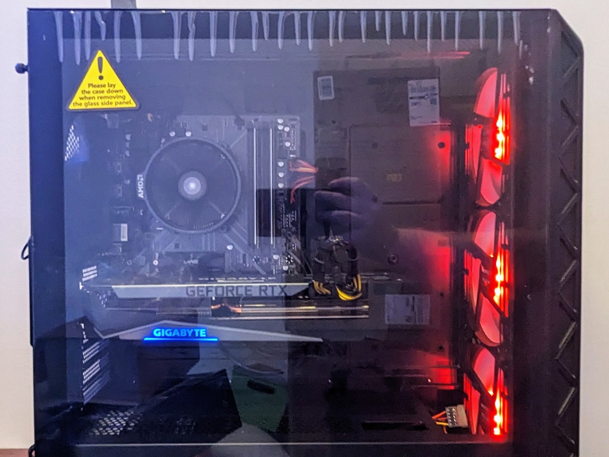 Gaming PC - AMD Ryzen 7 5700x - 32GB DDR4 3200MHZ RAM - Nvidia RTX 3070ti 8GB GPU - 3TB - B450 - W11