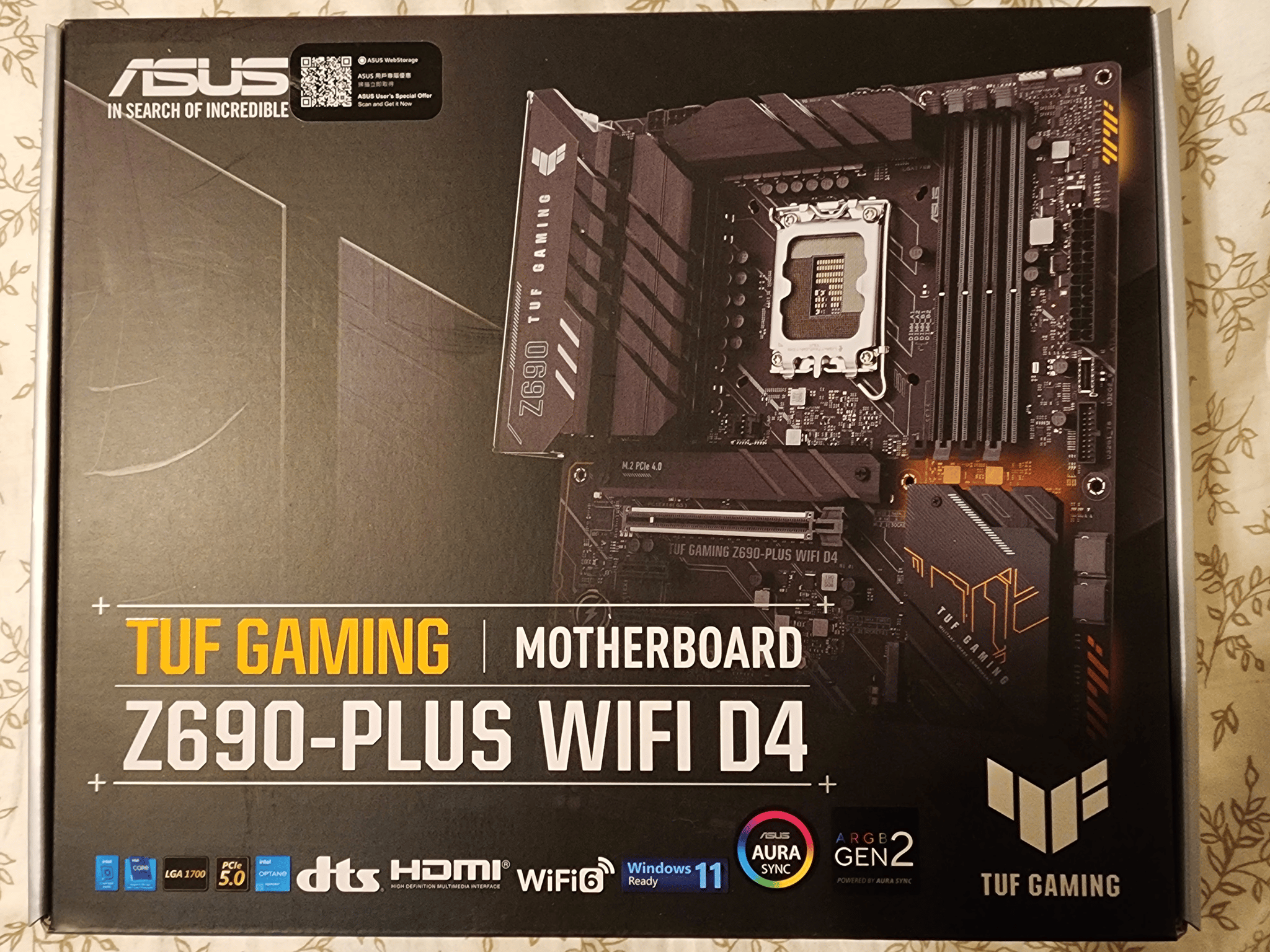 SEALED! Asus TUF Gaming Z690-Plus WIFI D4