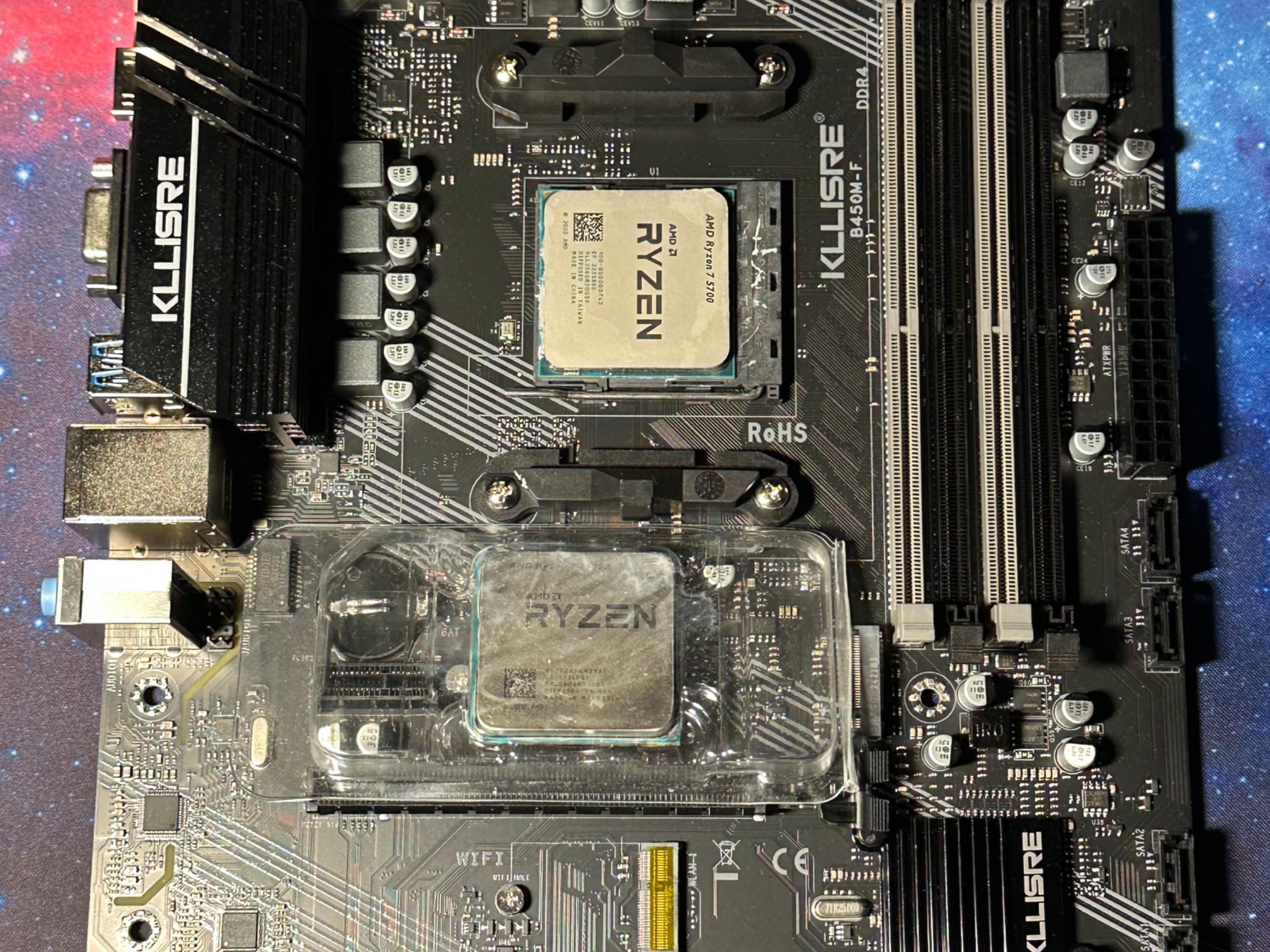 Ryzen 7 5700 | Ryzen 7 2700x | B450M-F