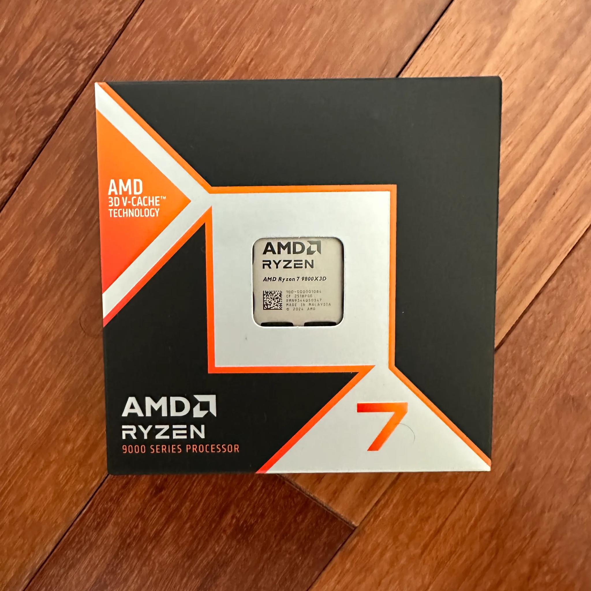 AMD Ryzen 7 9800X3D