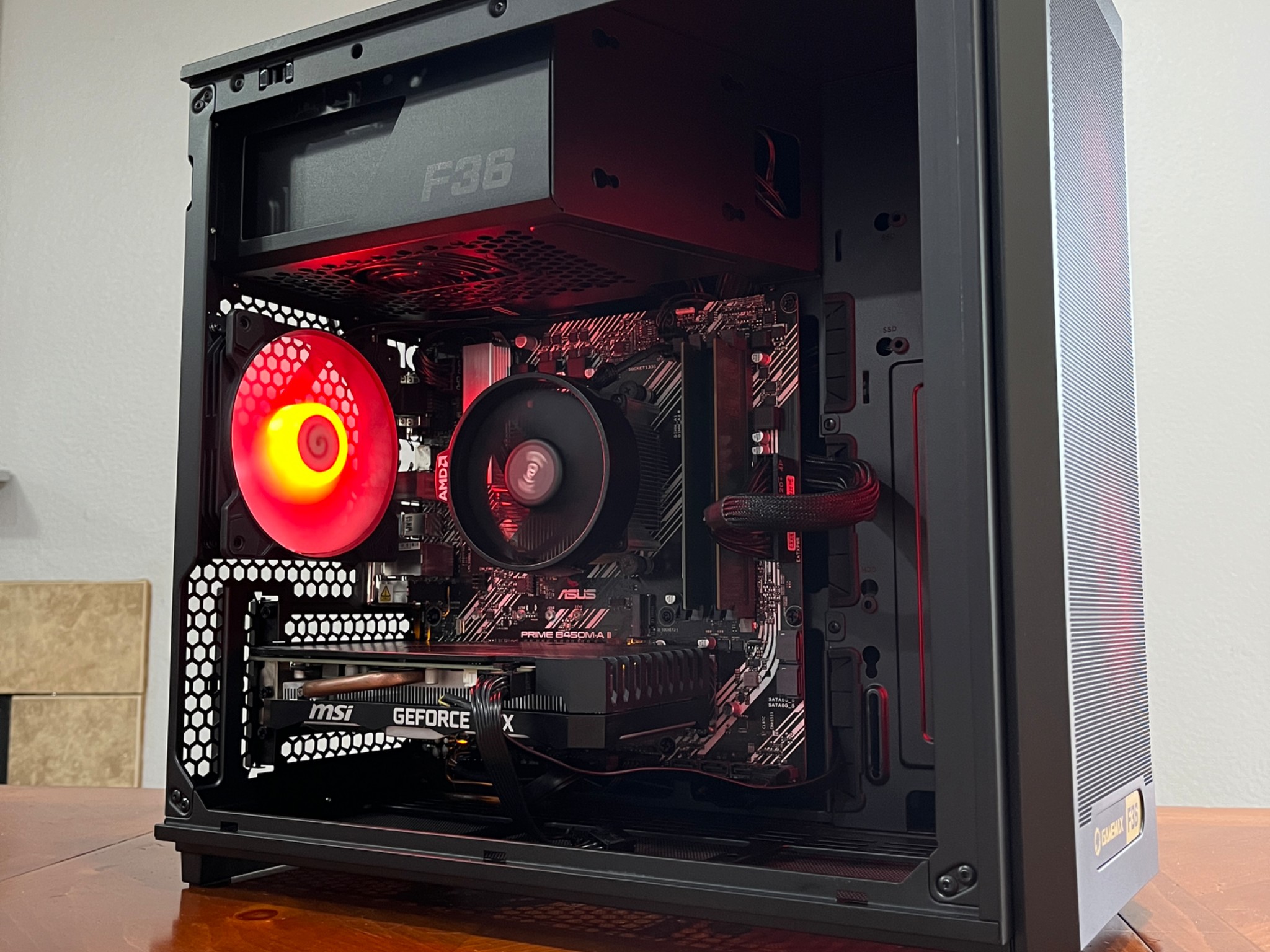 GTX 1660 6GB, Ryzen 7 1700, 16GB RAM | Static RGB Gaming Computer/PC