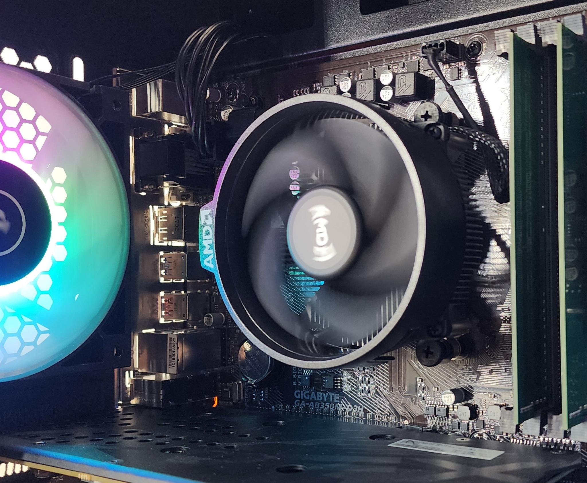 Gaming PC RYZEN 3 1200 16GB RAM 256GB SSD + 1TB HDD RX 570 8GB Win11 Computer