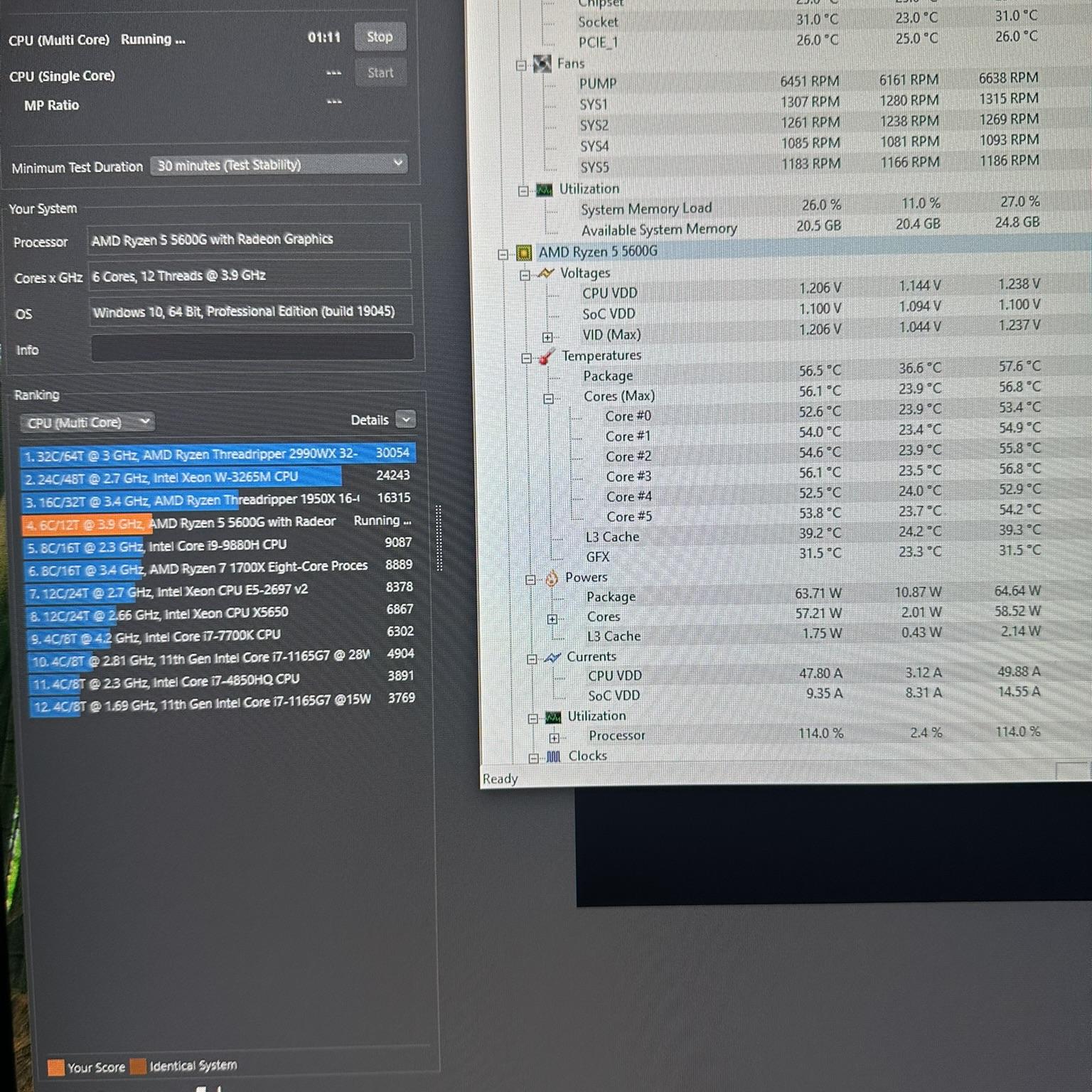 Gaming PC (Ryzen 5 5600G / RTX 3060 / 1TB NVME / 32GB RAM)