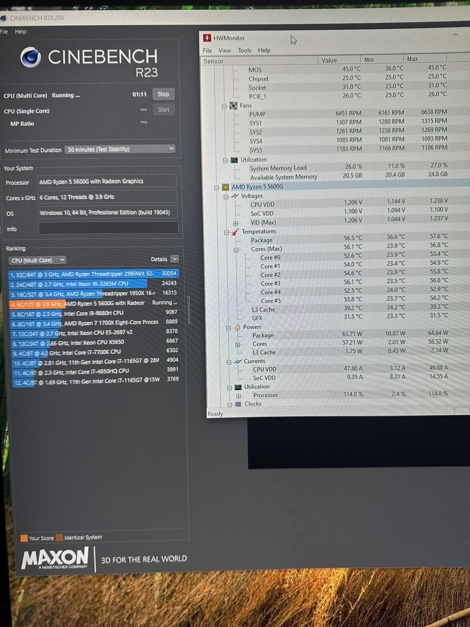Gaming PC (Ryzen 5 5600G / RTX 3060 / 1TB NVME / 32GB RAM)