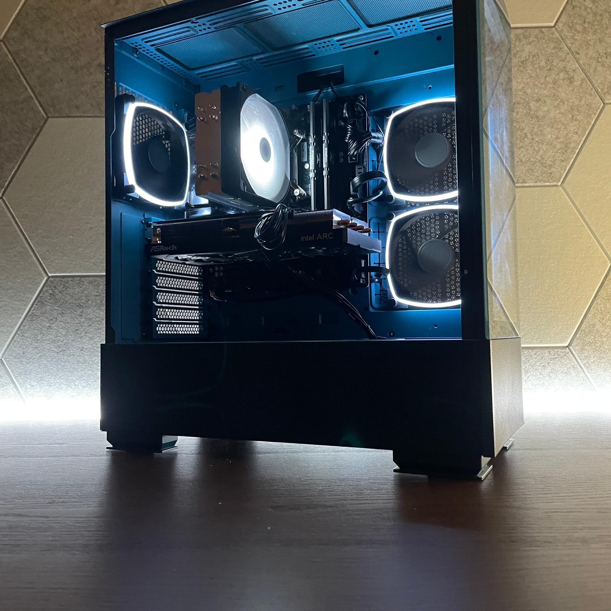 🔥Great for 1080p/1440p | Arc A750 | i5 12400F | WIFI | 500GB SSD | 16GB Ram | Windows 11 | ARGB🔥