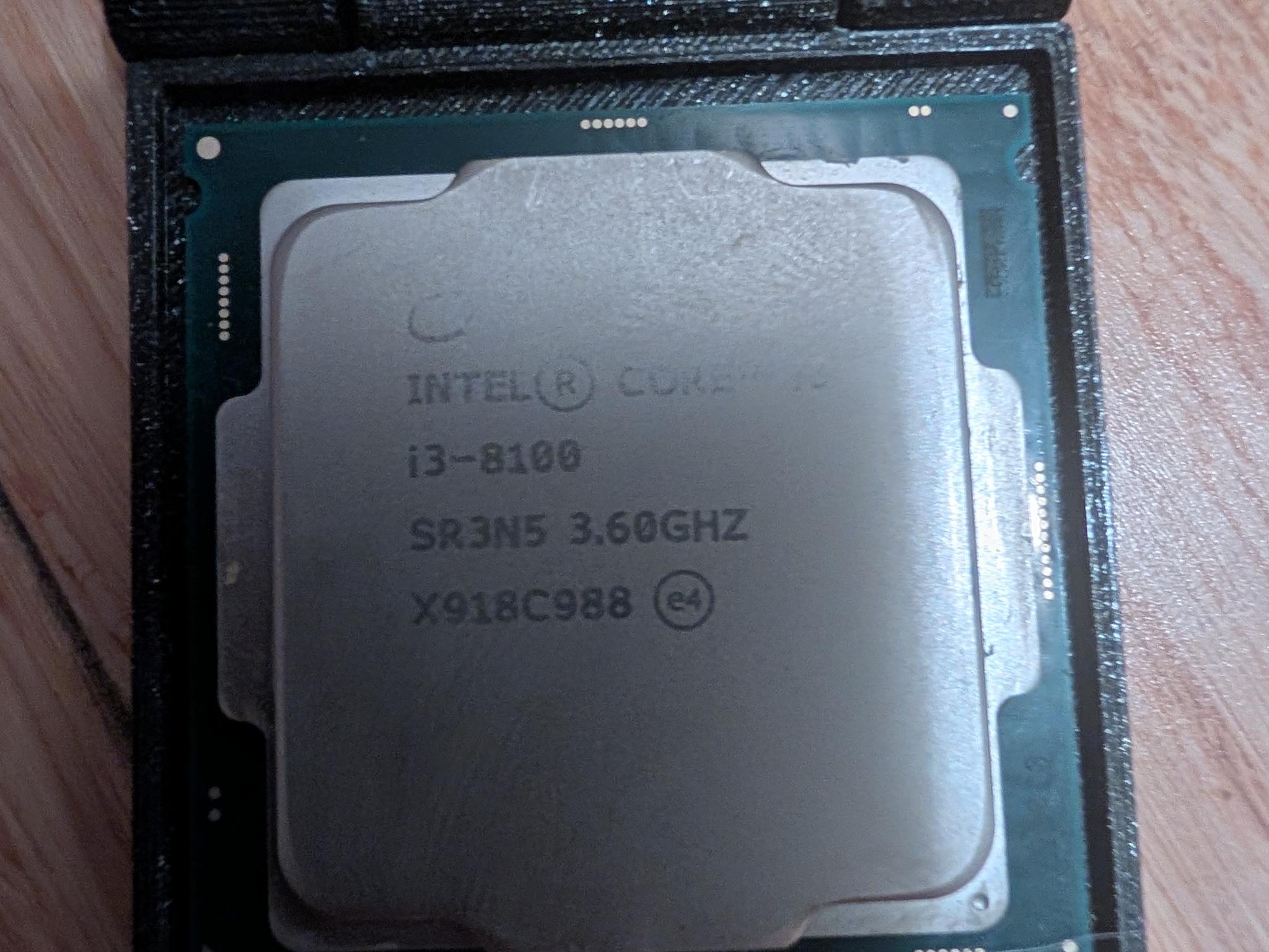 Intel Core i3-8100