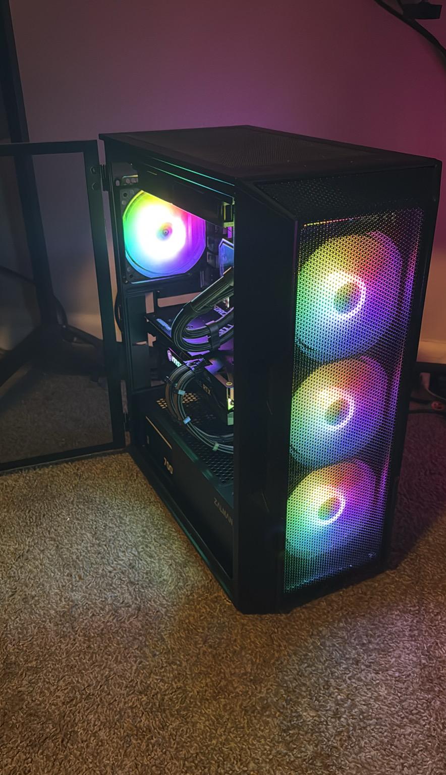 Mid-Tier Gaming PC, RTX 3060TI, i7-8700k, 1TB SSD, 16GB Ram