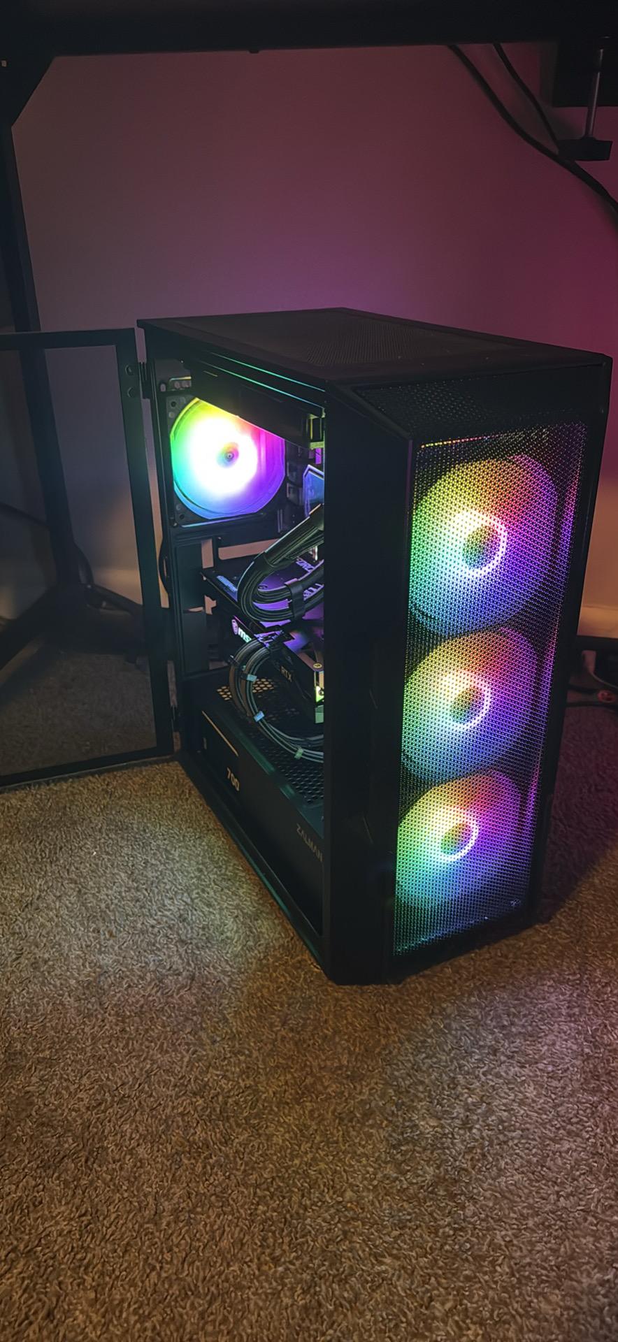 Mid-Tier Gaming PC, RTX 3060TI, i7-8700k, 1TB SSD, 16GB Ram