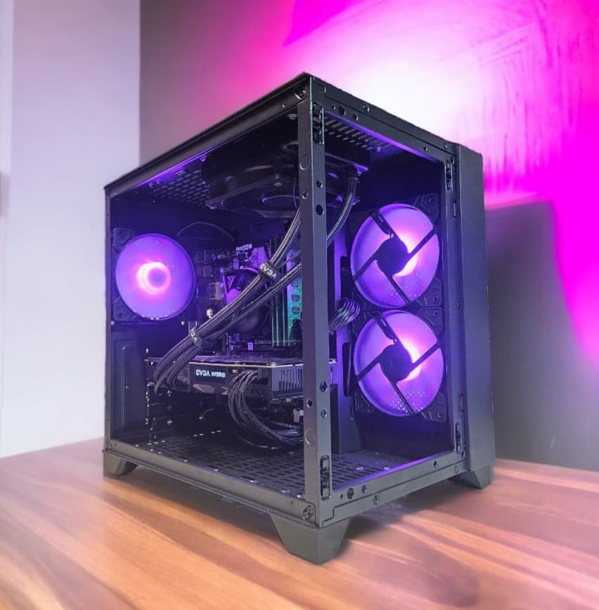 🔥HYBRID Gaming PC Hybrid GTX 1070Ti + i7 4790🔥