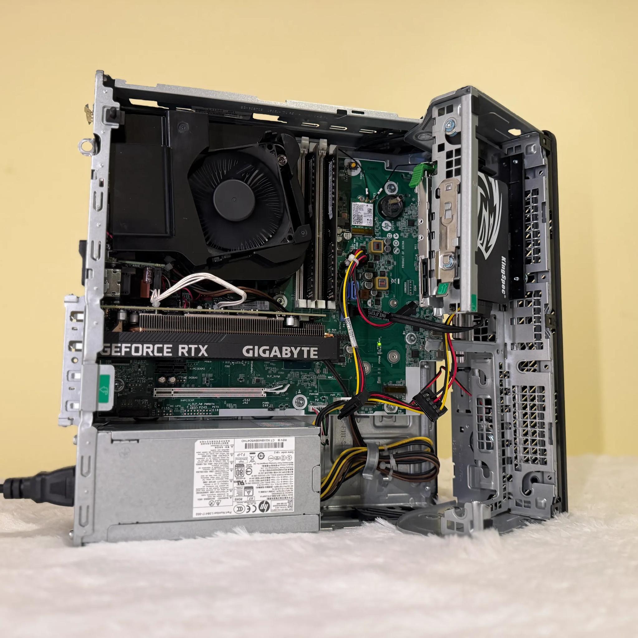 1080p SFF PC - Sparky | i5-9400F & RTX 3050 | 32 GB RAM | 1 TB SATA SSD | REFURBISHED