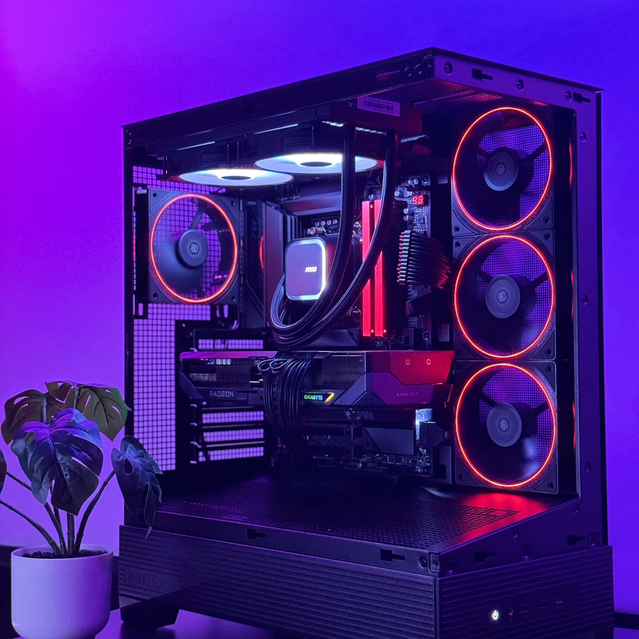 LOCK IN 🥜🔥 RX 9070 XT 16GB | Ryzen 7700X | 32GB DDR5 6400MHz CL32 | 2TB SSD m.2 | Win 11 Pro | WiFi7