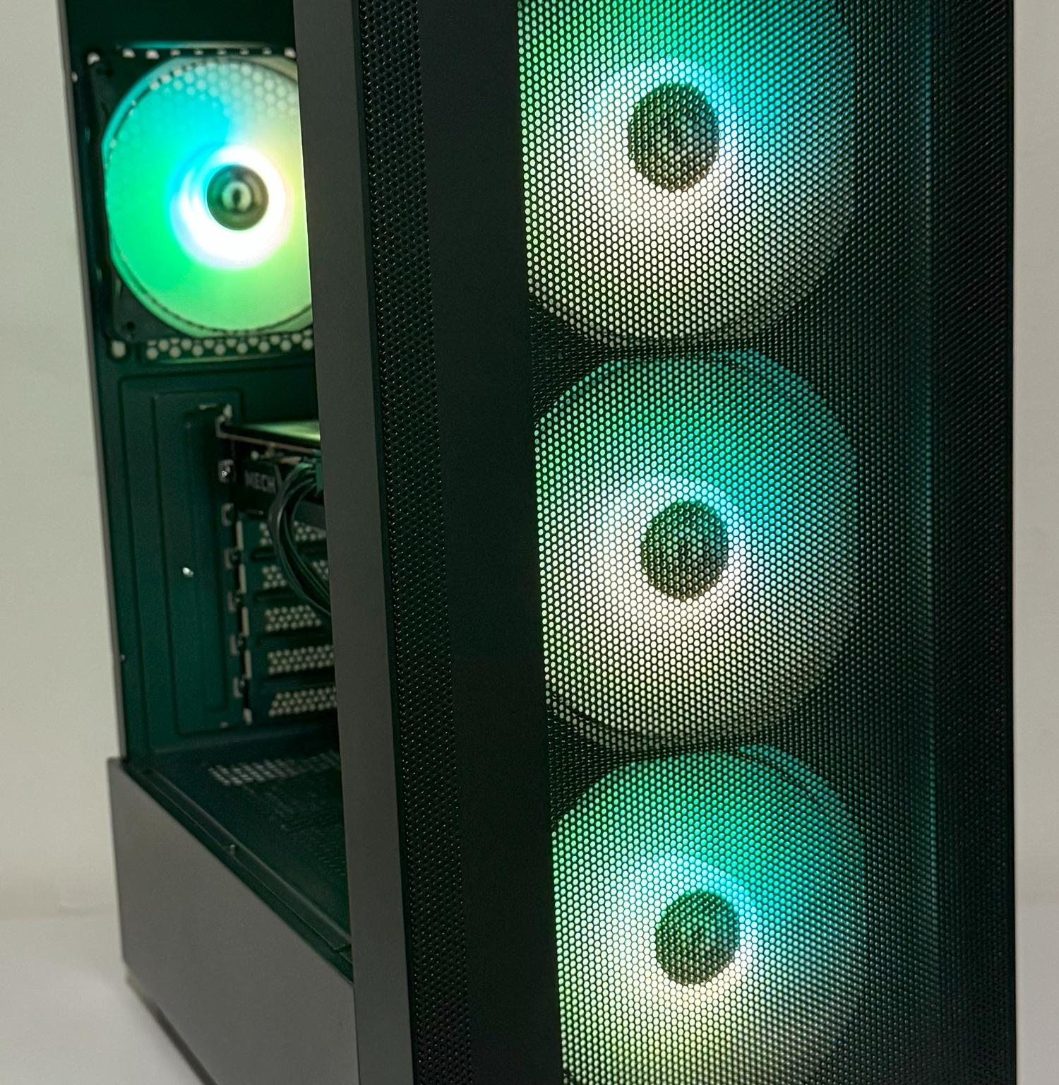 AMD Ryzen 5 5600GT Gaming PC Radeon RX 6500 XT MSI B550 32GB DDR4 1TB NVMe SSD Thermaltake ARGB Case