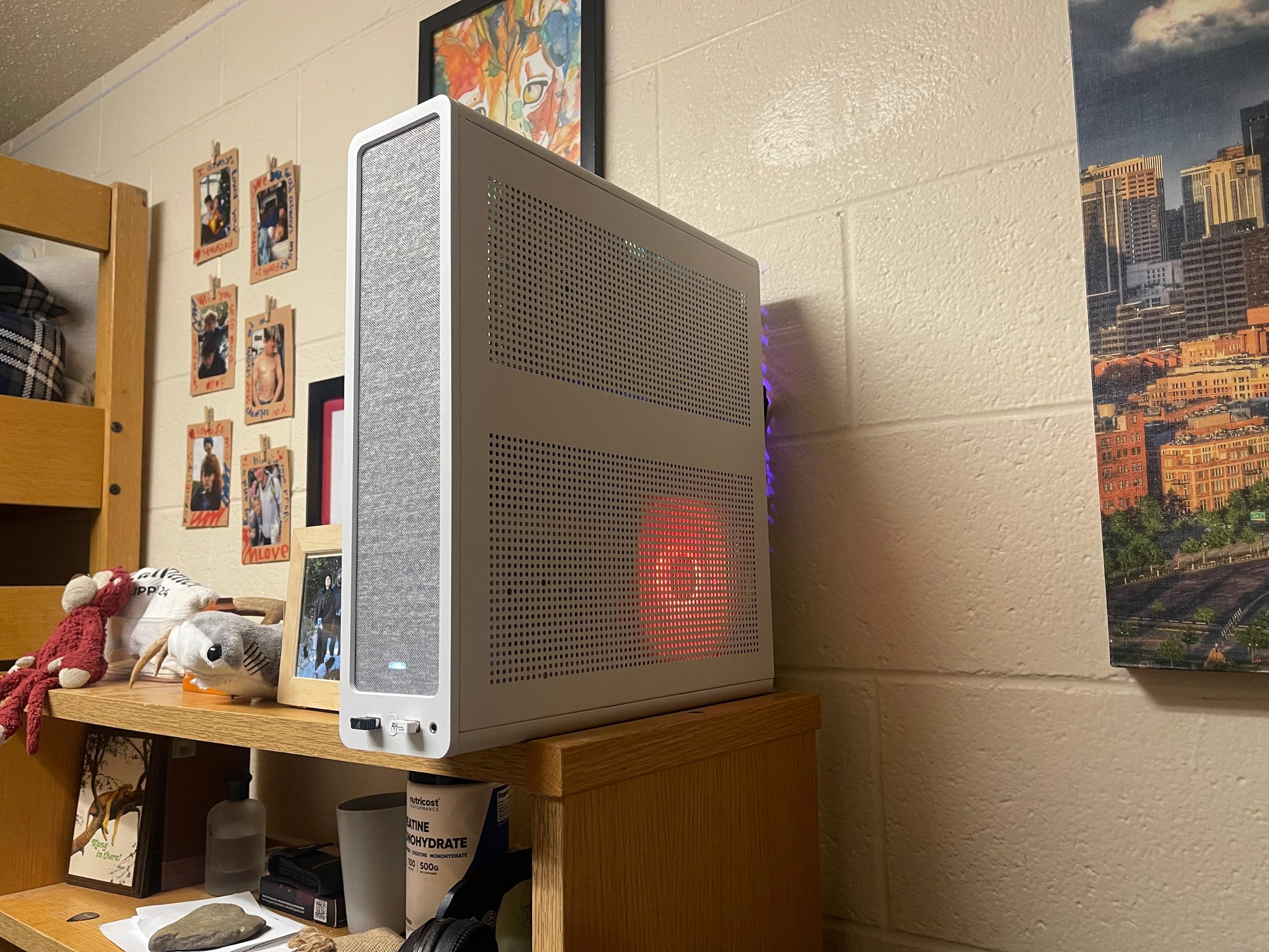 Custom White ITX Gaming PC