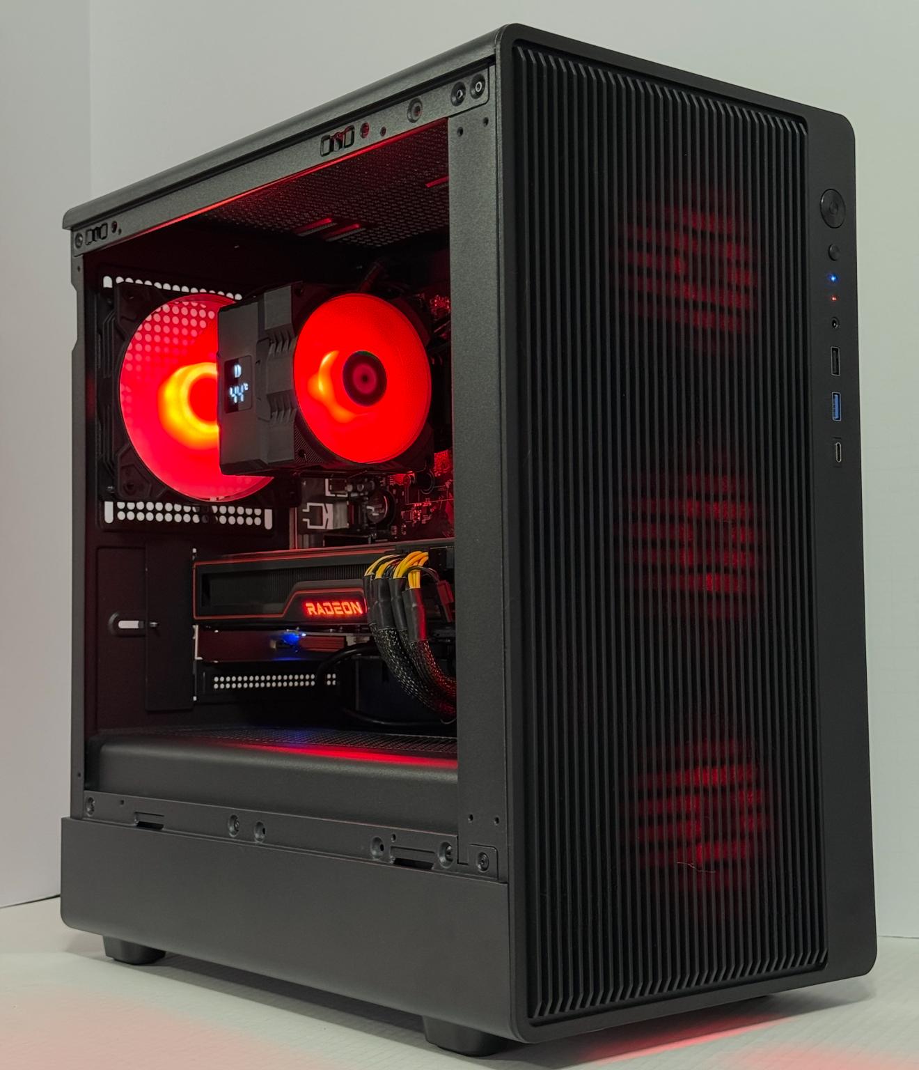 🥷MIDNIGHT TITAN🥷 1440p | RX 6700XT 12GB | RYZEN 5 5600 | 1TB M.2 | 16GB DDR4 3200MHZ