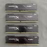 HyperX Fury 64GB 3200MHz DDR4 CL16 DIMM (Kit of 4) Black XMP Desktop Memory HX432C16FB3K4/64