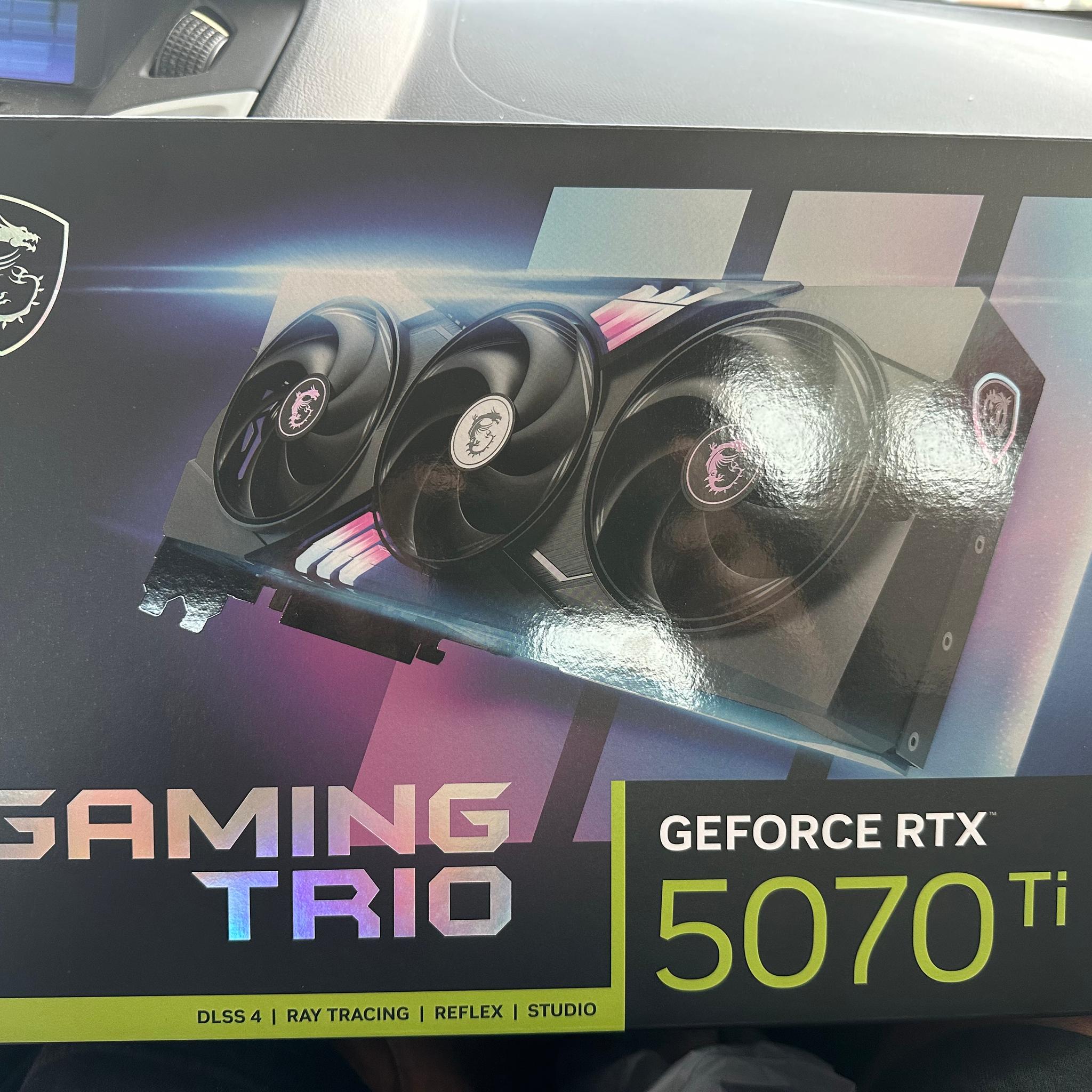 MSI GeForce RTX 5070 Ti 16G GAMING TRIO OC PLUS