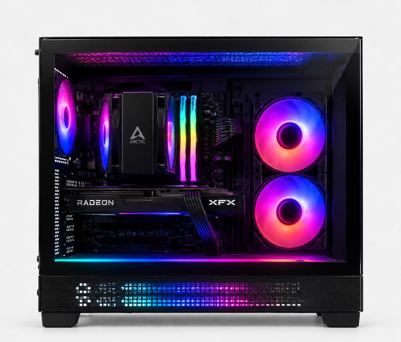 Starforge Horizon IV Gaming PC Intel i5 14th Gen RX 9060 8GB 16GB DDR5 1TB NVMe