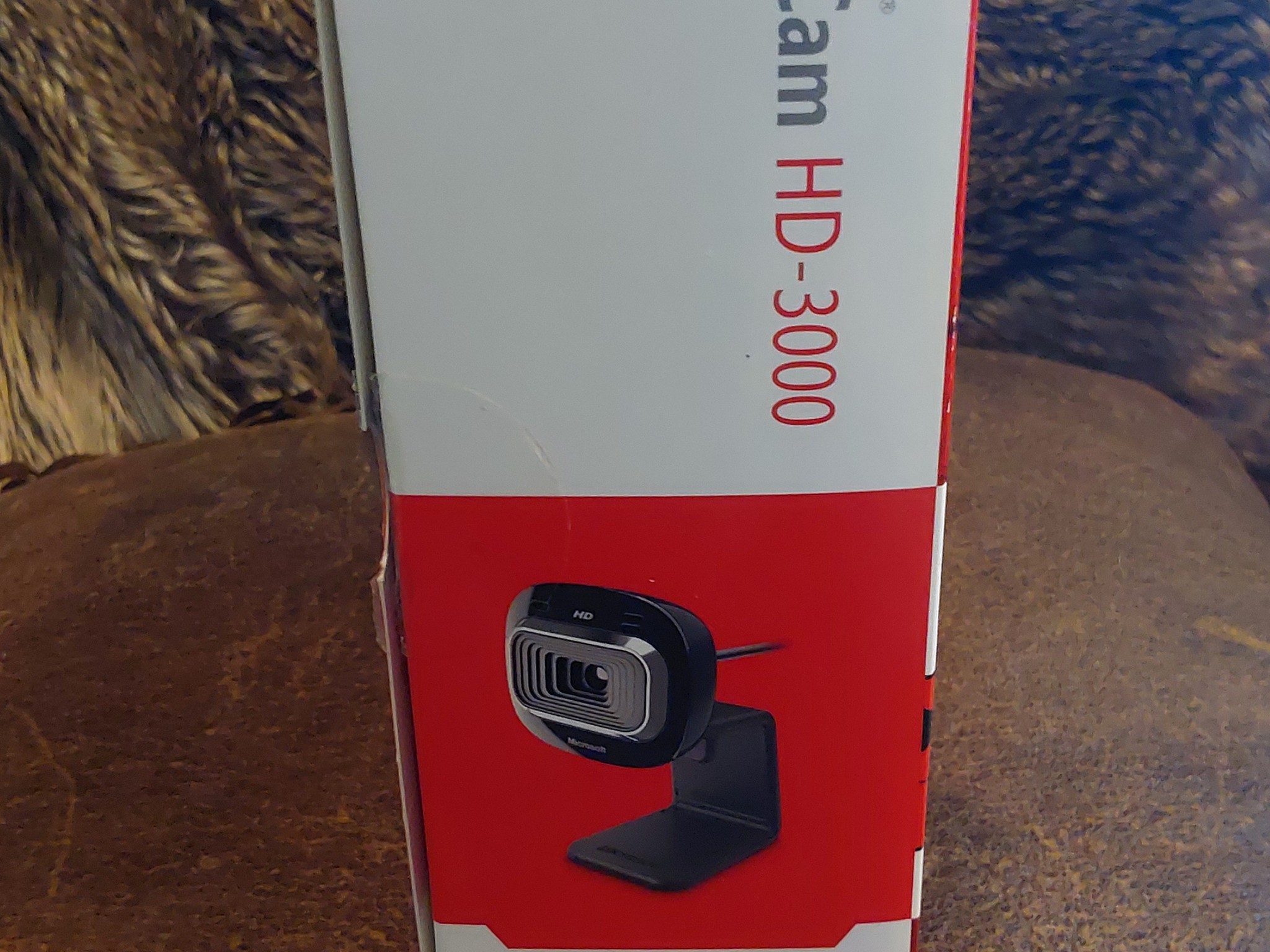 MICROSOFT LIFECAM HD-3000 USB HD WIDESCREEN VIDEO WEBCAM