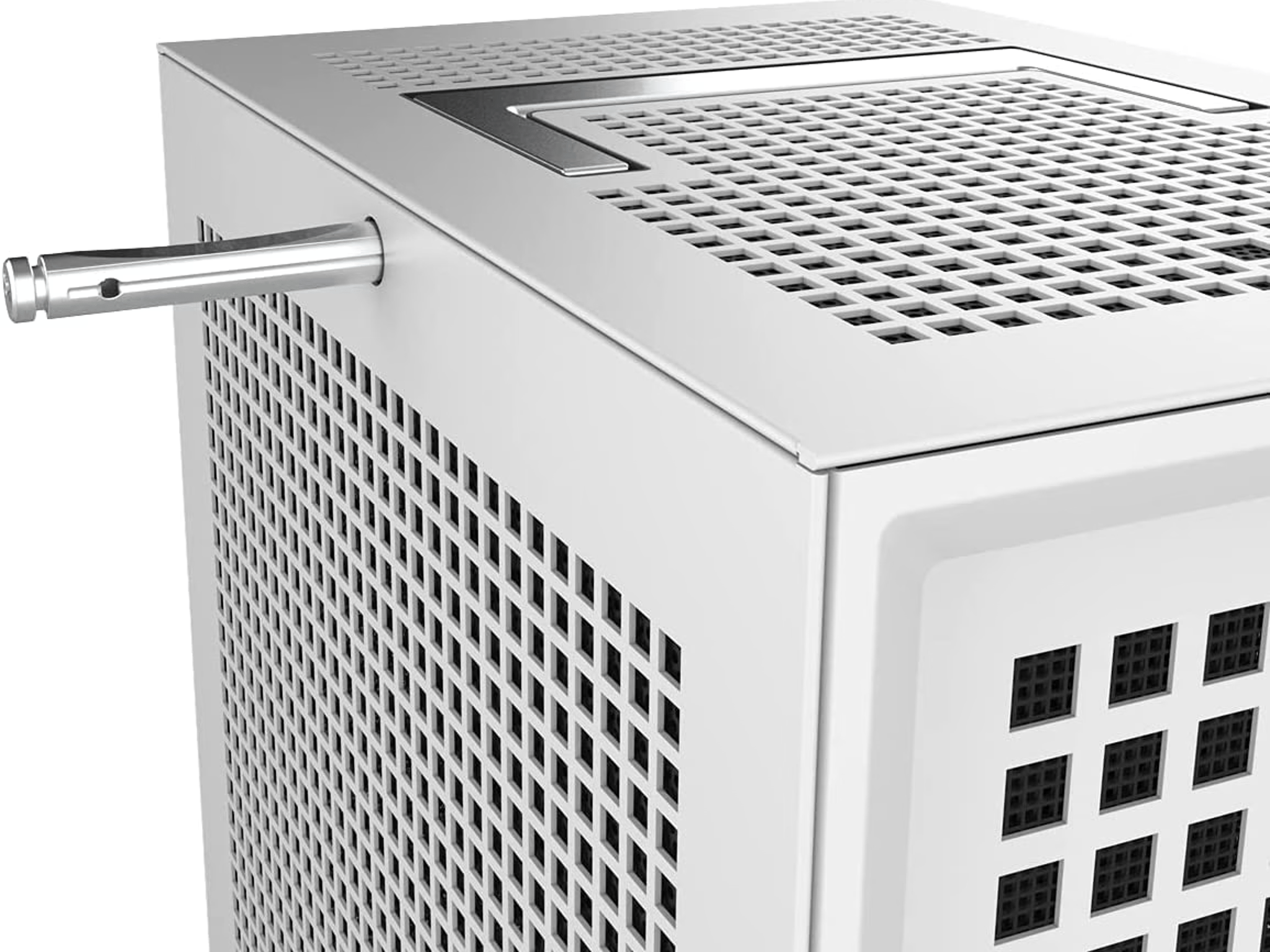 CASE + PSU! HYTE REVOLT 3 Small Form Factor ITX Case with 700W 80+ Gold SFX Power Supply, Whit