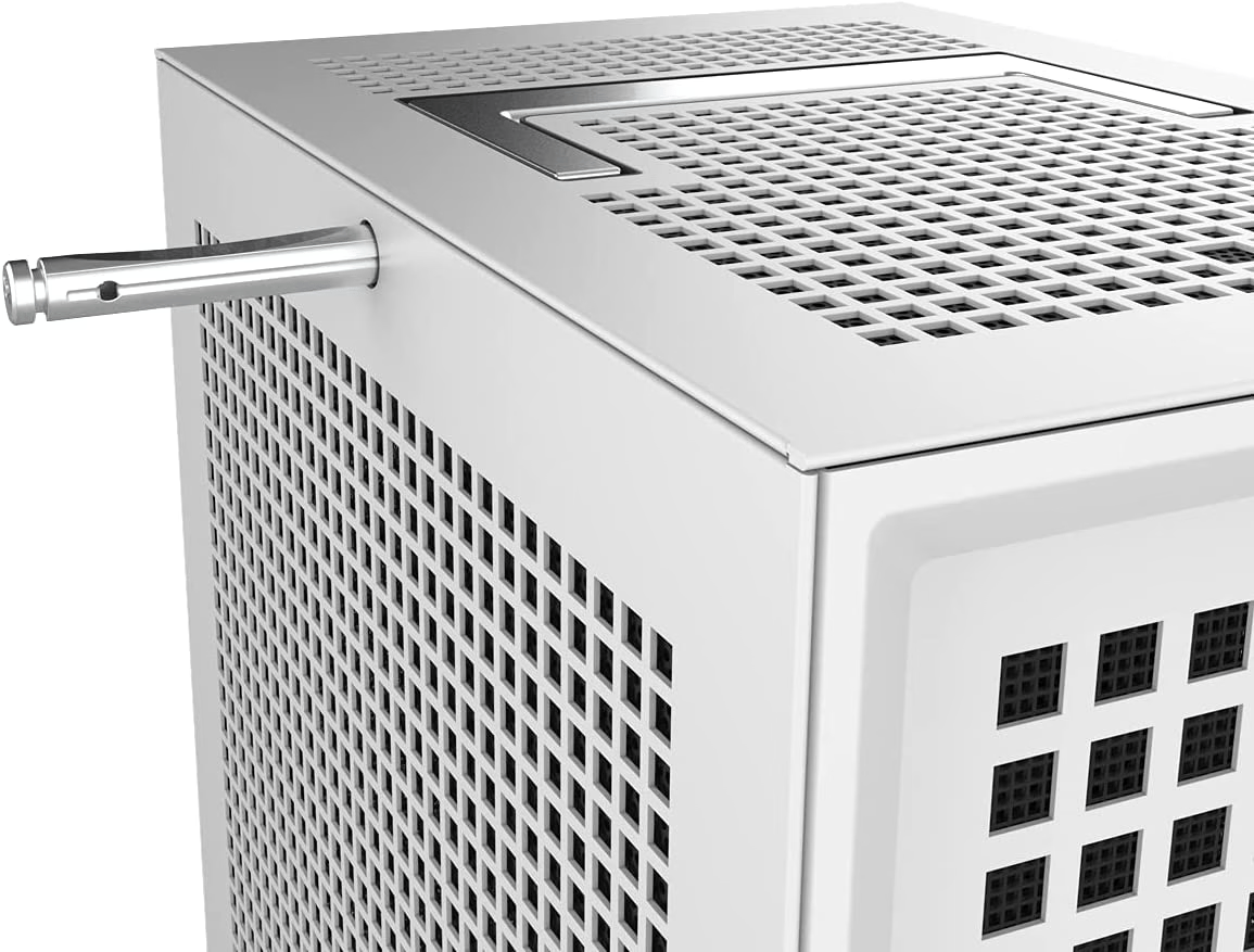 CASE + PSU! HYTE REVOLT 3 Small Form Factor ITX Case with 700W 80+ Gold SFX Power Supply, Whit