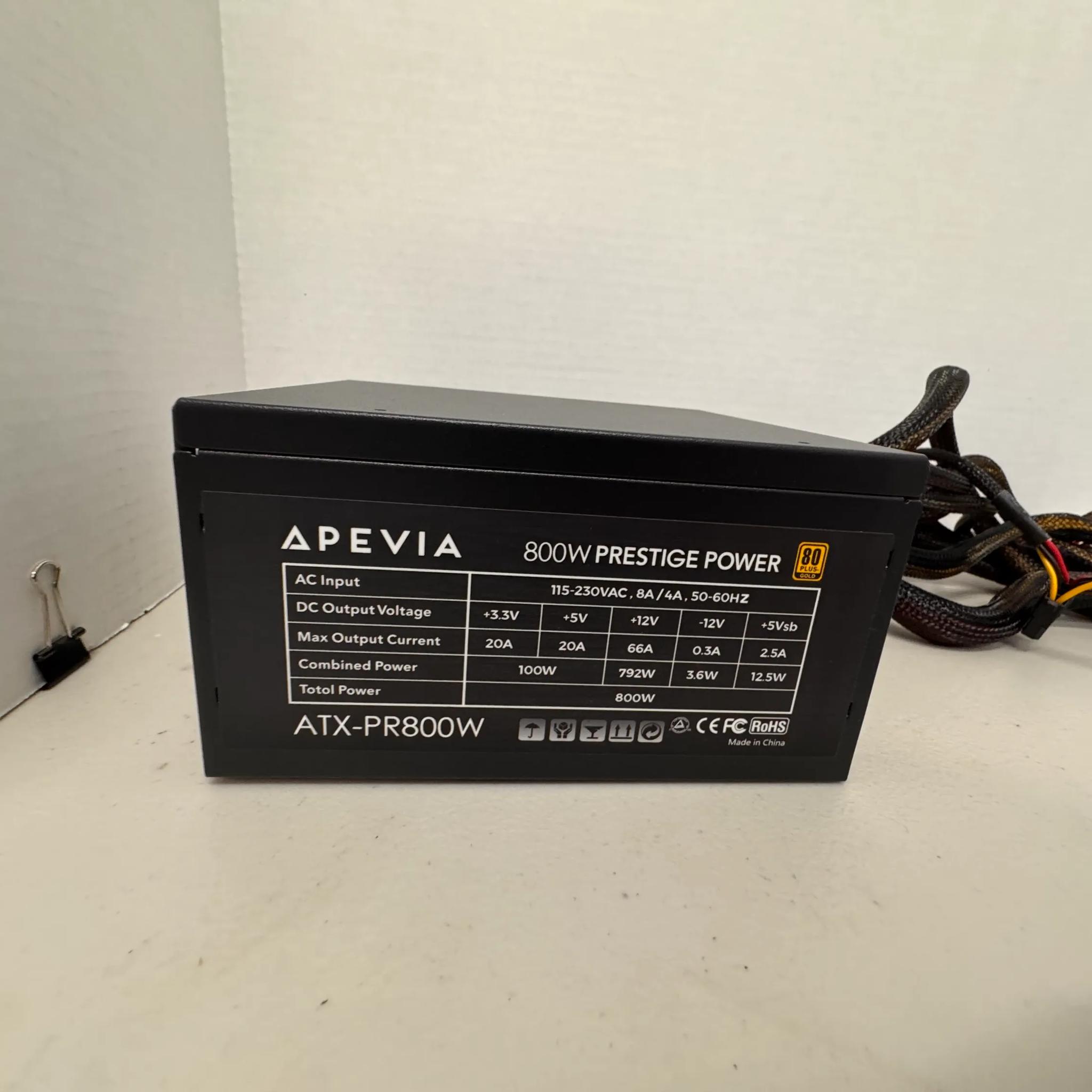 Apevia Prestige 800w 80+ Gold Power Supply