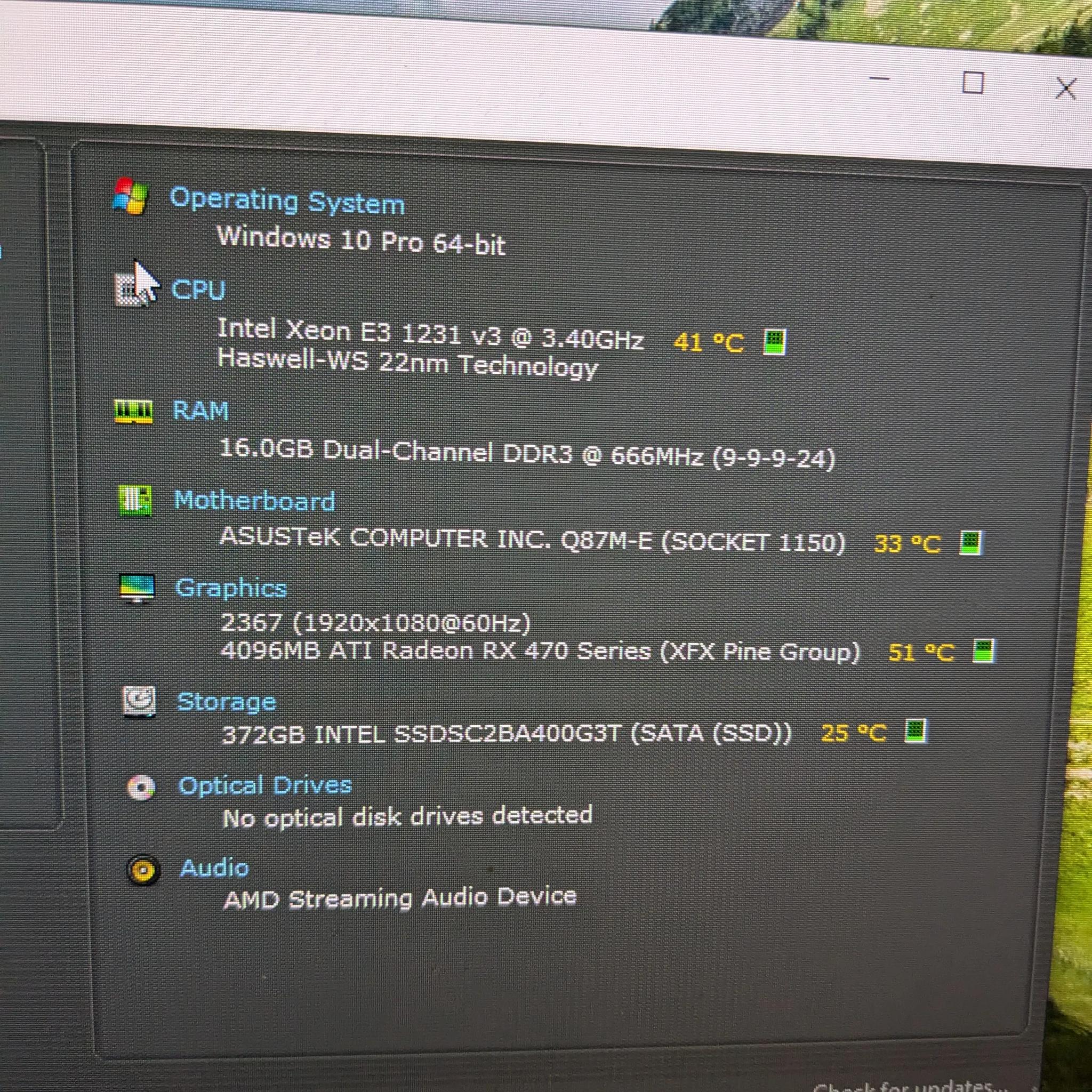120 FPS Fortnite | 180 Day Warranty | e3-1231v3, 16GB RAM, RX 470 4GB, 400GB SSD, Win10, Wifi, RGB