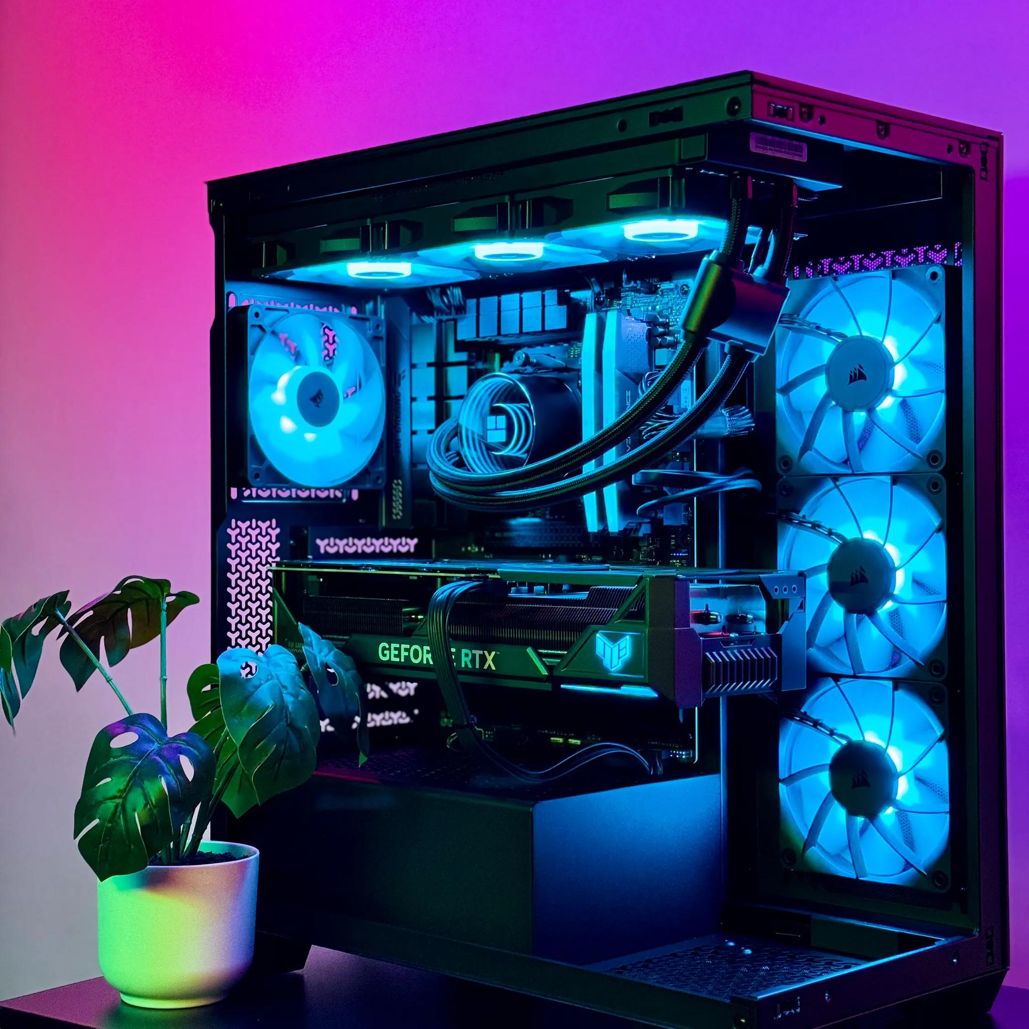 Dominator Super Gaming PC | Asus 4080 SUPER OC 7800x3D WD Black 2TB Corsair 32GB DDR5 Corsair 1000w