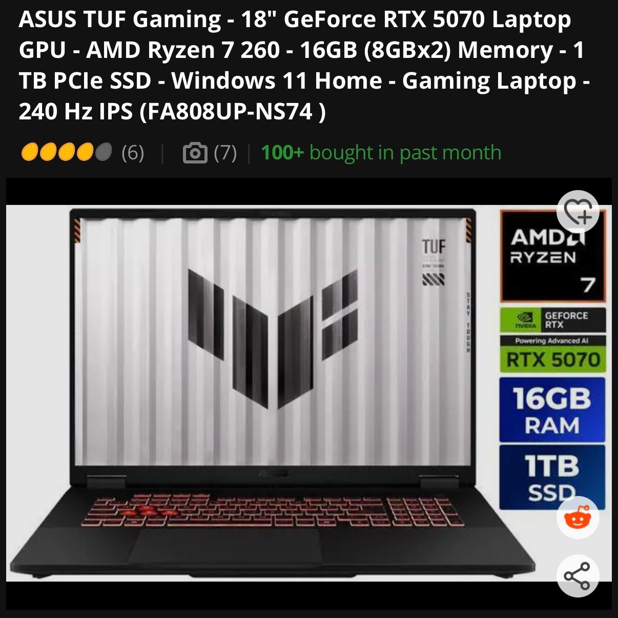 RTX 5070 Gaming Laptop