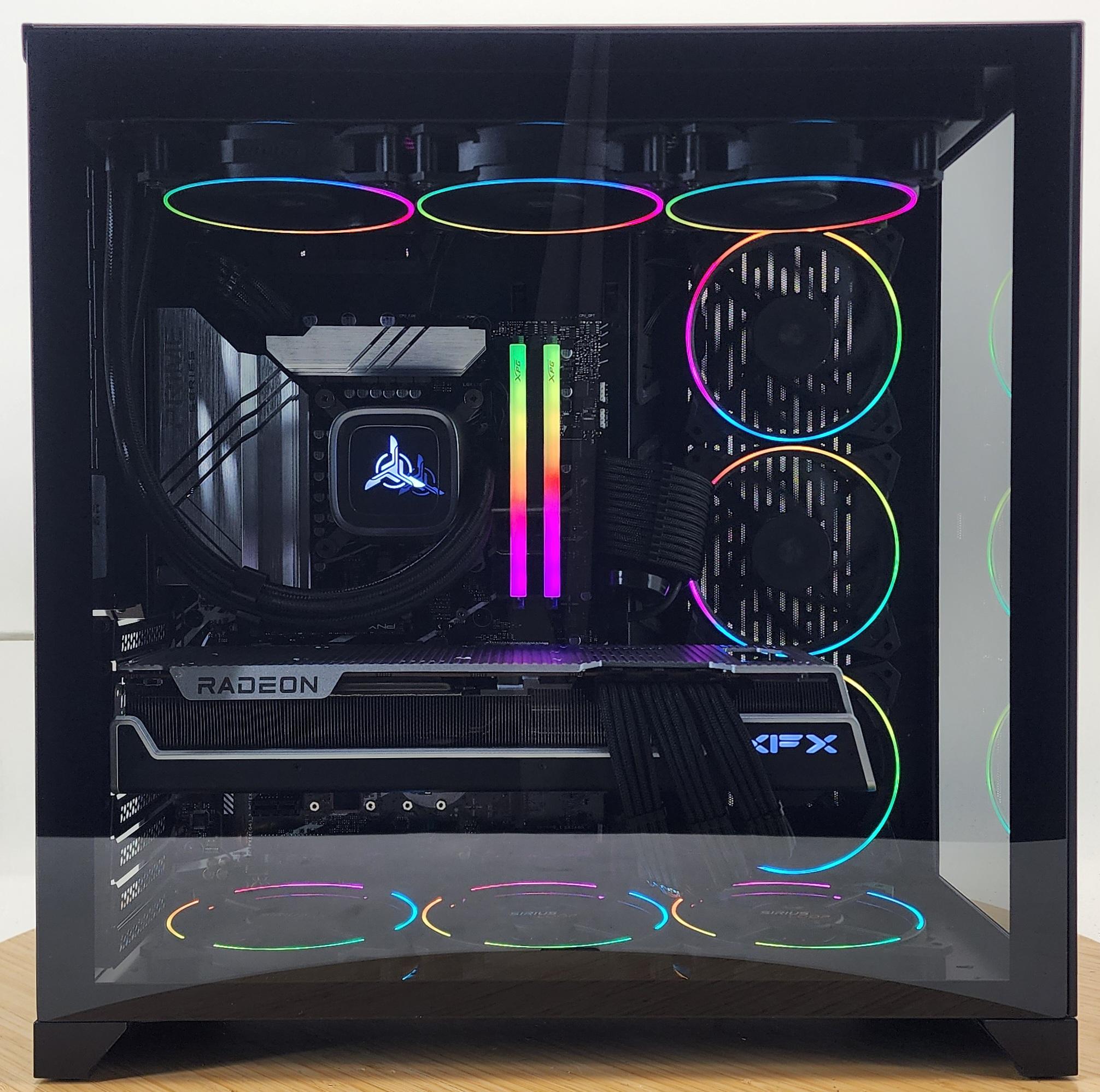 Gaming PC i9-13900KF 32GB RAM 2TB SSD RX 7900 XTX 24GB Windows 11 Computer