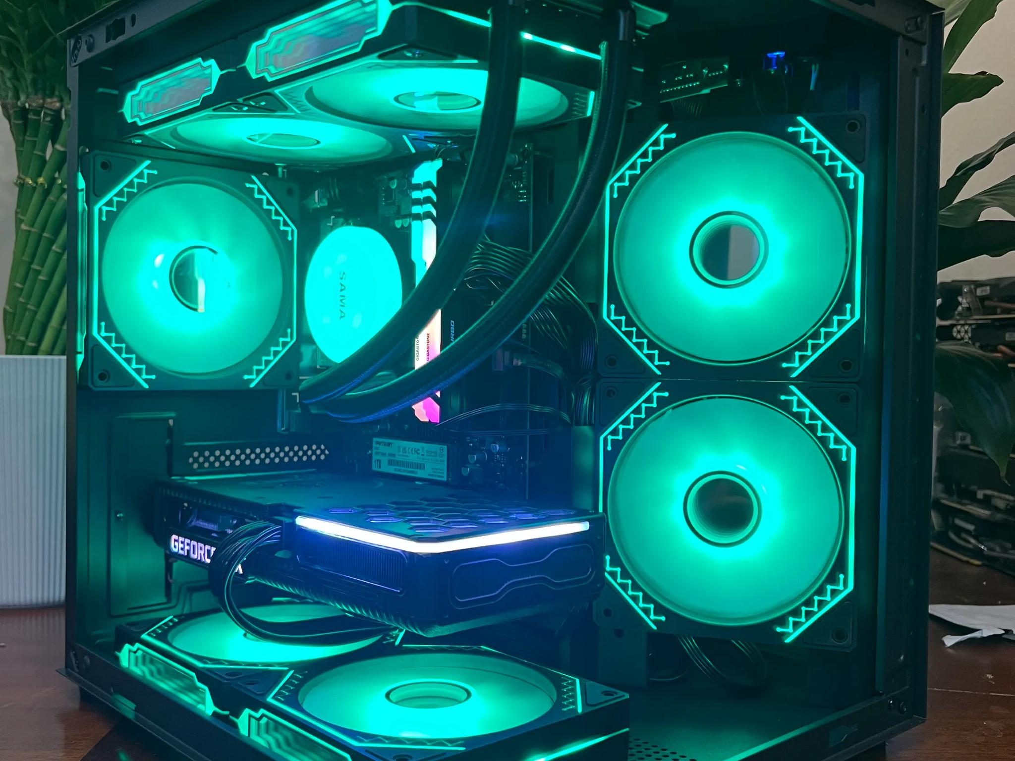 Water Cooled Gaming PC Intel I7, Nvidia RTX 3060 ti 8gb, 2TB Storage, 32GB RAM, WINDOWS 11 Pro