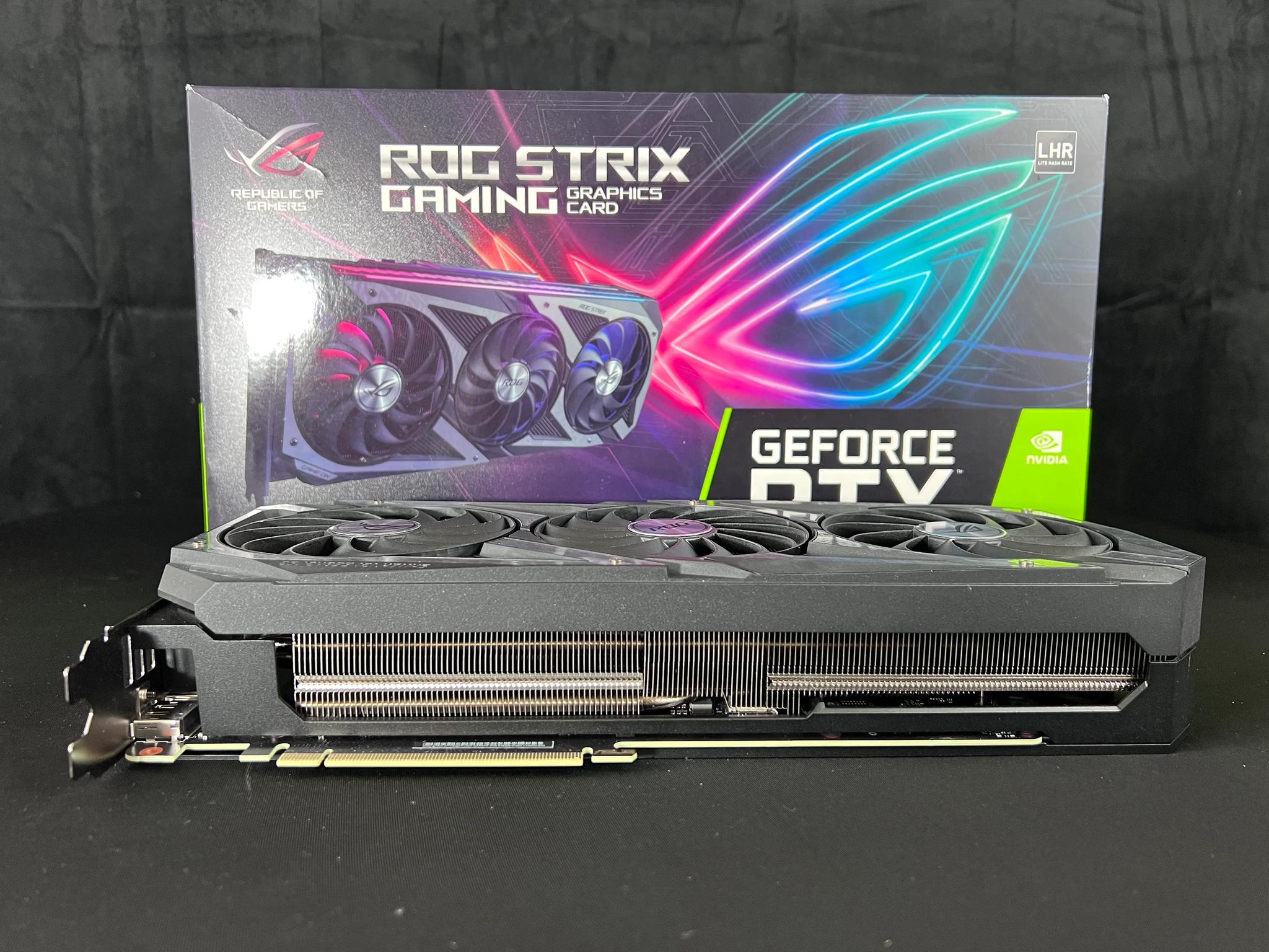 ASUS ROG Strix NVIDIA GeForce RTX 3060Ti V2 OC Edition Gaming