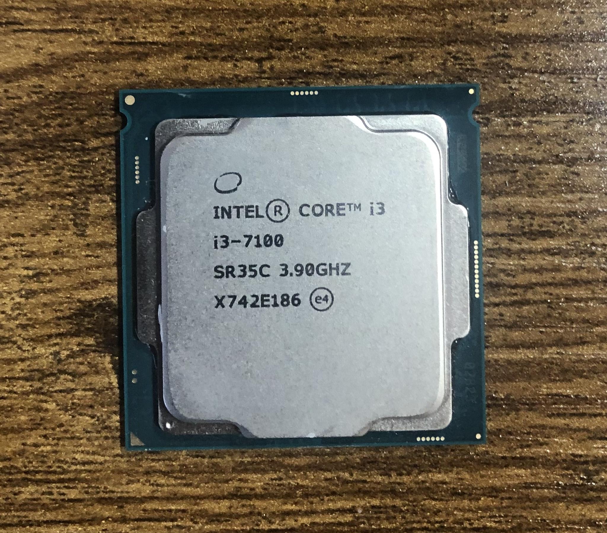 Intel Core i3 7100 CPU (Socket LGA 1151)