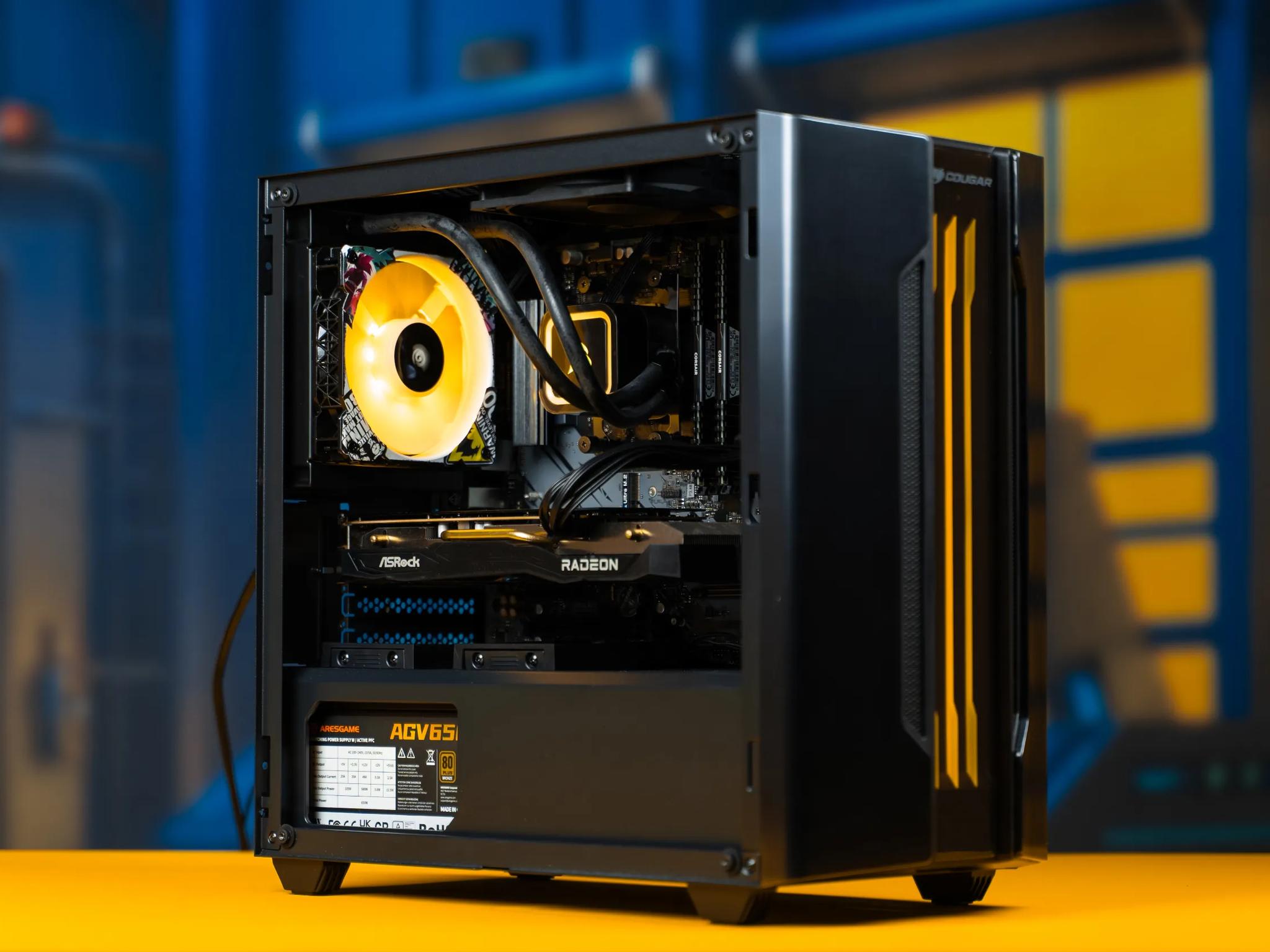 “Scolytinae” RX 7600 Ryzen 5 16GB Windows 11 .5TB Gaming PC Powerhouse