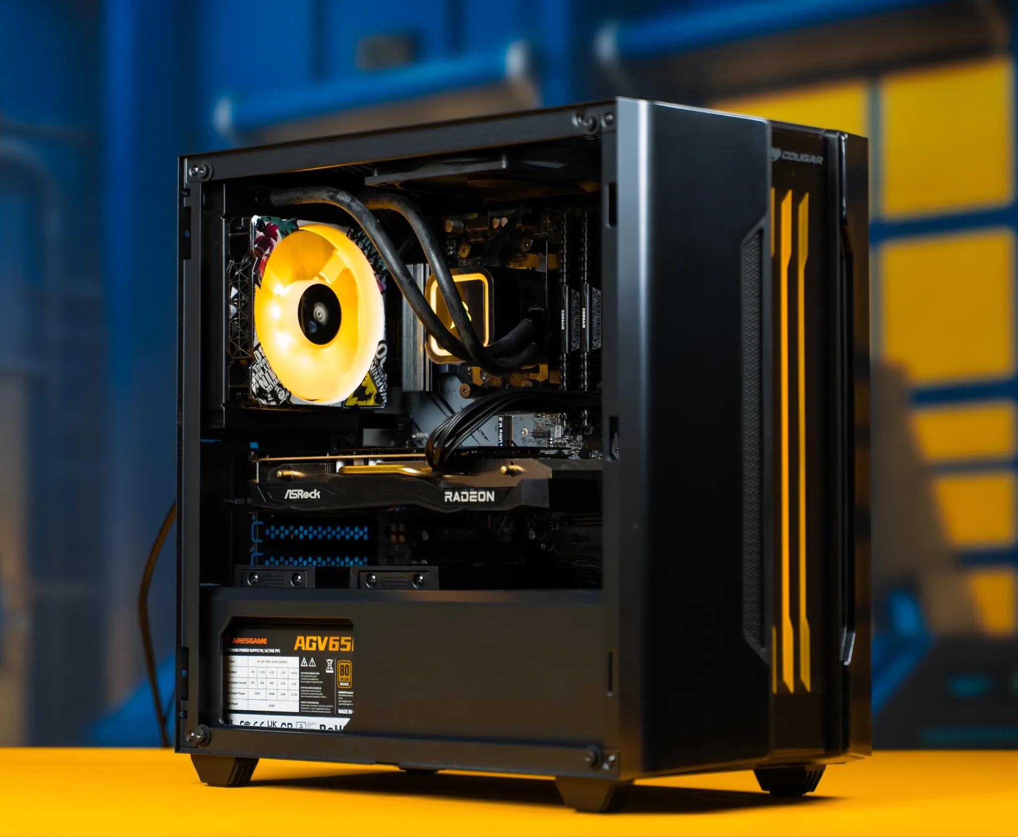 “Scolytinae” RX 7600 Ryzen 5 16GB Windows 11 .5TB Gaming PC Powerhouse